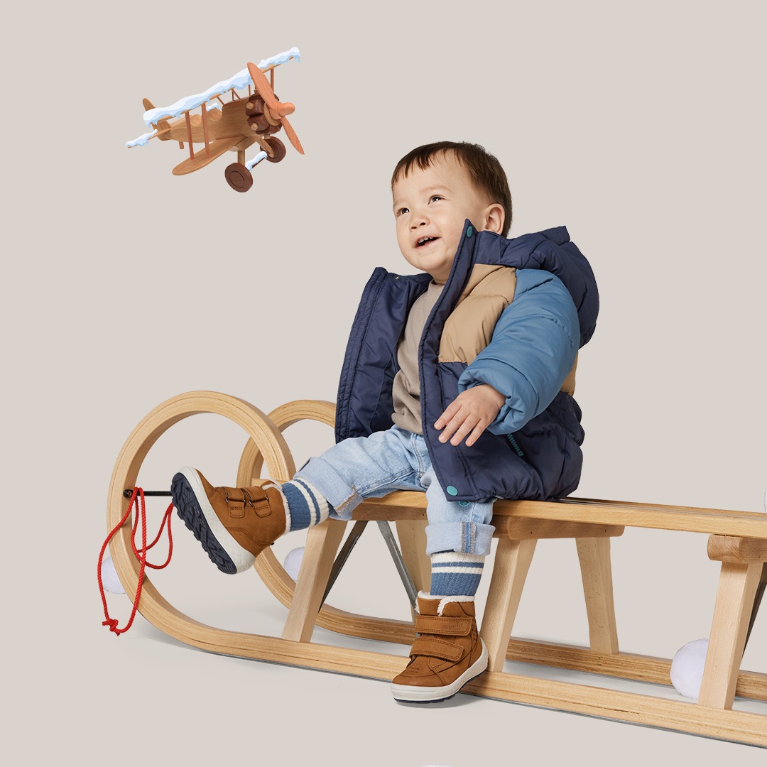 Thumbnail - Superfit Klettstiefel "GROOVY 2.0 WMS: Mittel", Snowboots mit Schurwolle, Größenschablone zum Download
