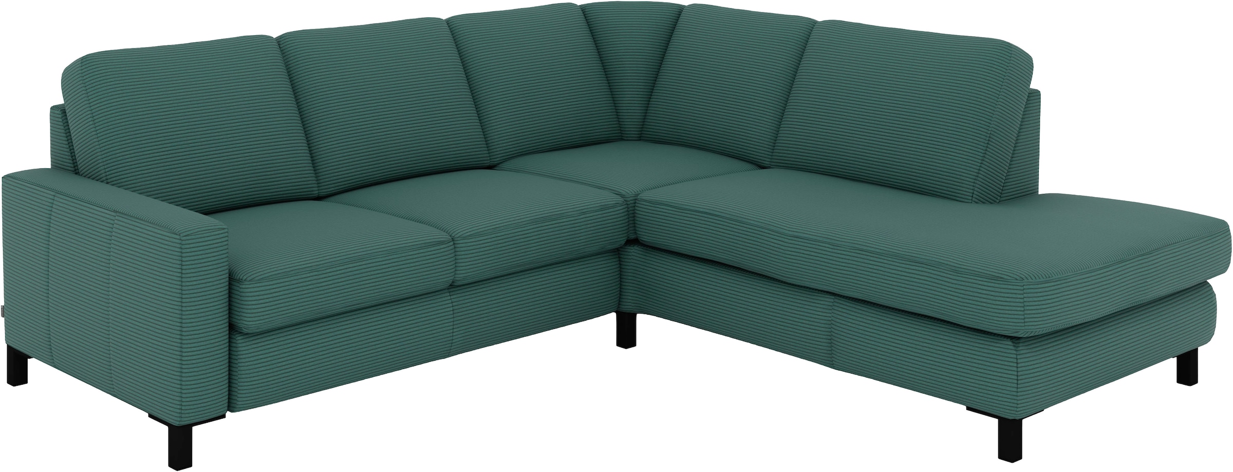 Musterring Ecksofa »MR365« Mit flacher 15 cm Armlehne, wahlweise in 3 Materialien, 233 x 219 cm
