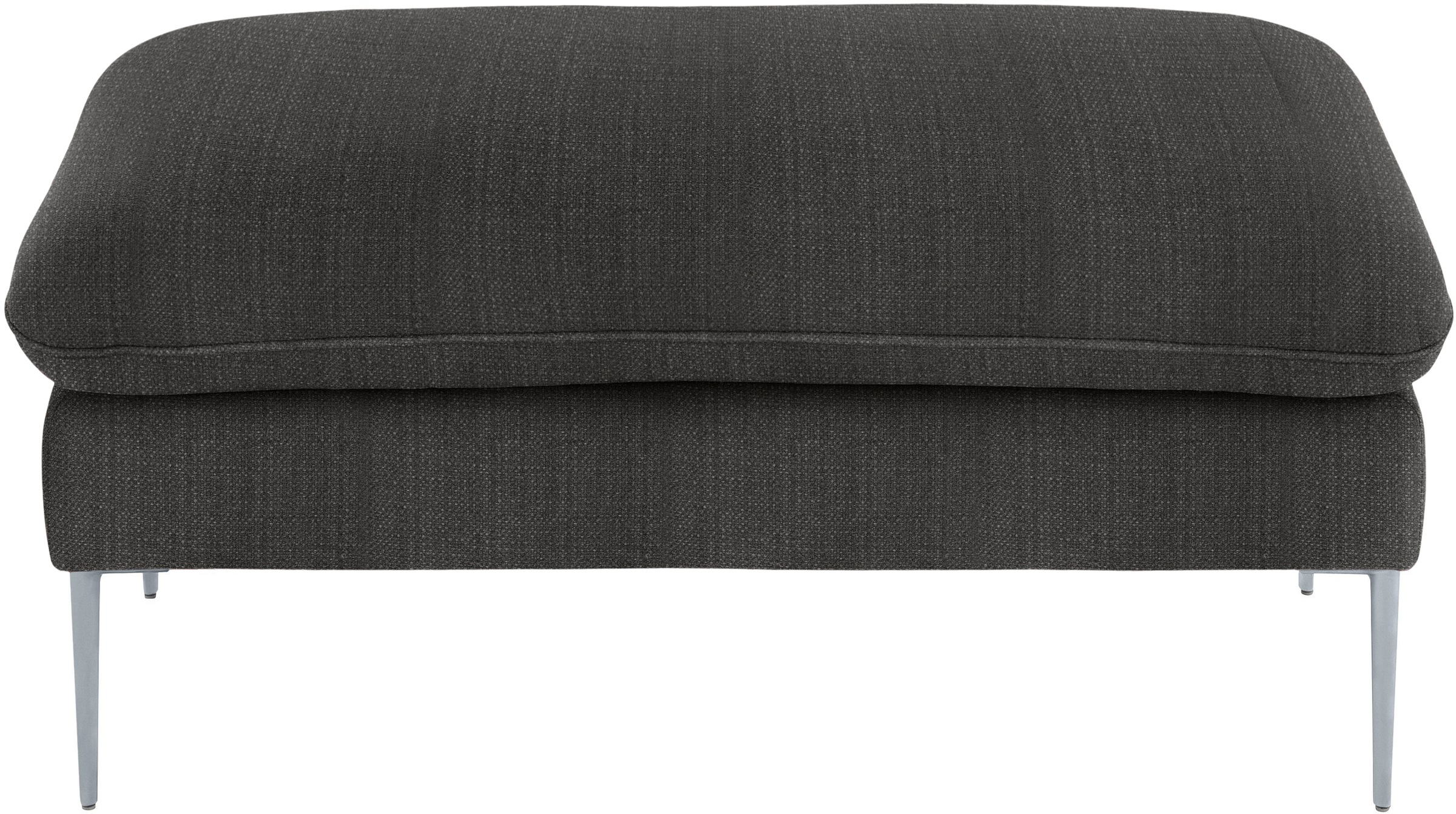 Thumbnail - W.SCHILLIG Hocker "enjoy&MORE" Füße silber matt, Breite 106 cm