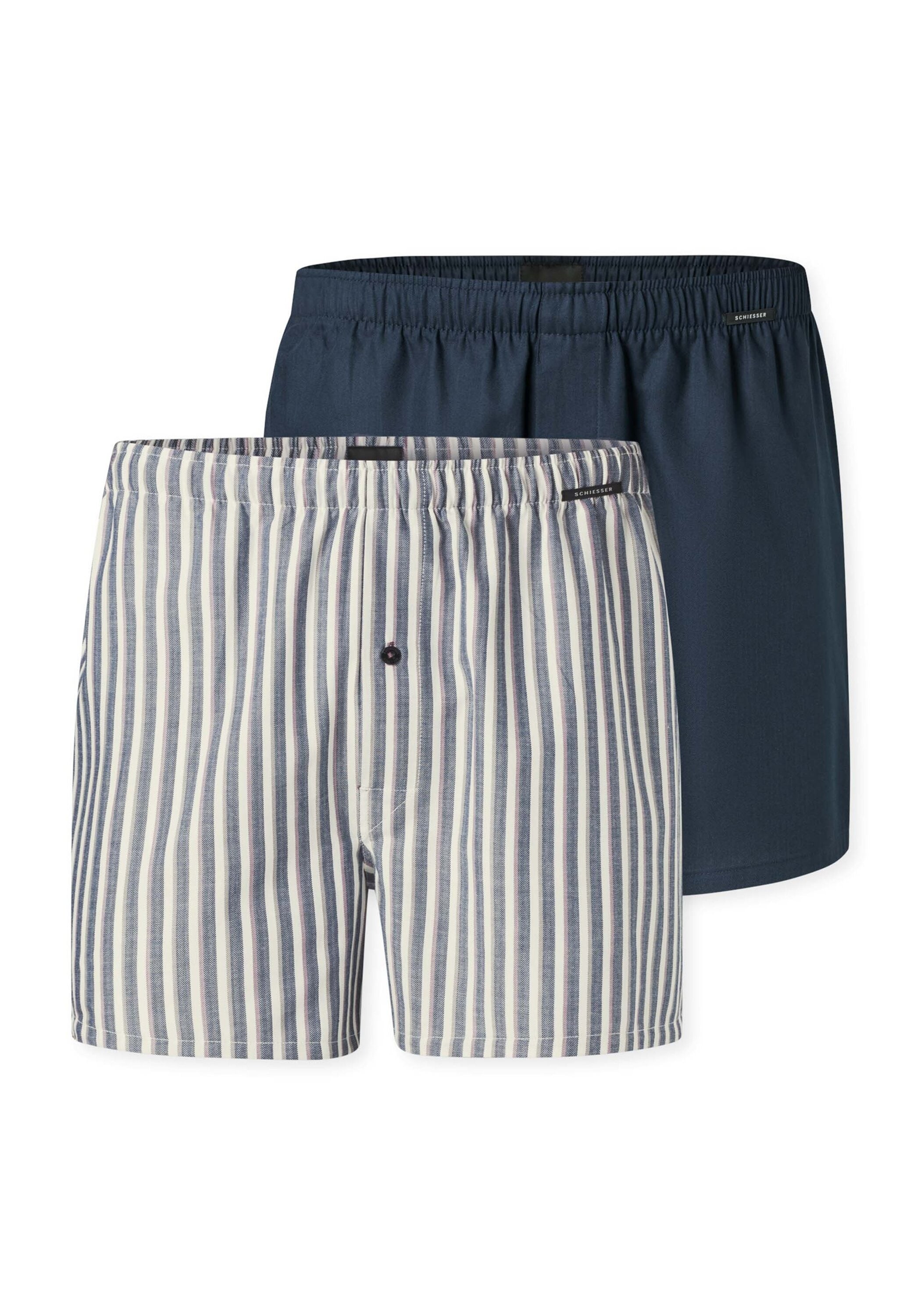 Schiesser Webboxer "Web-Boxershorts Webware 2P 2er Pack" günstig online kaufen