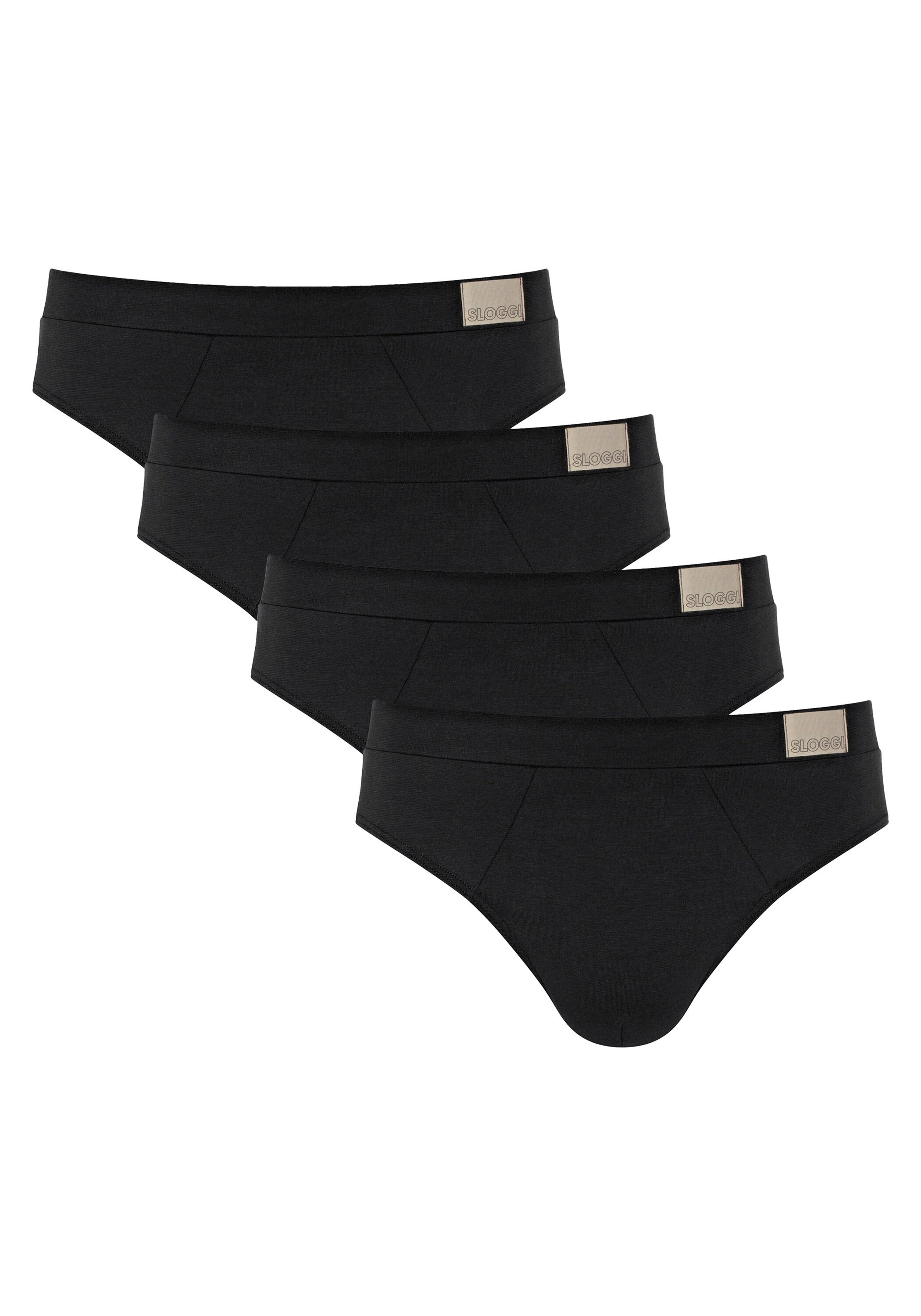 sloggi Slip "Slip GO Natural Brief C4P 4er Pack"