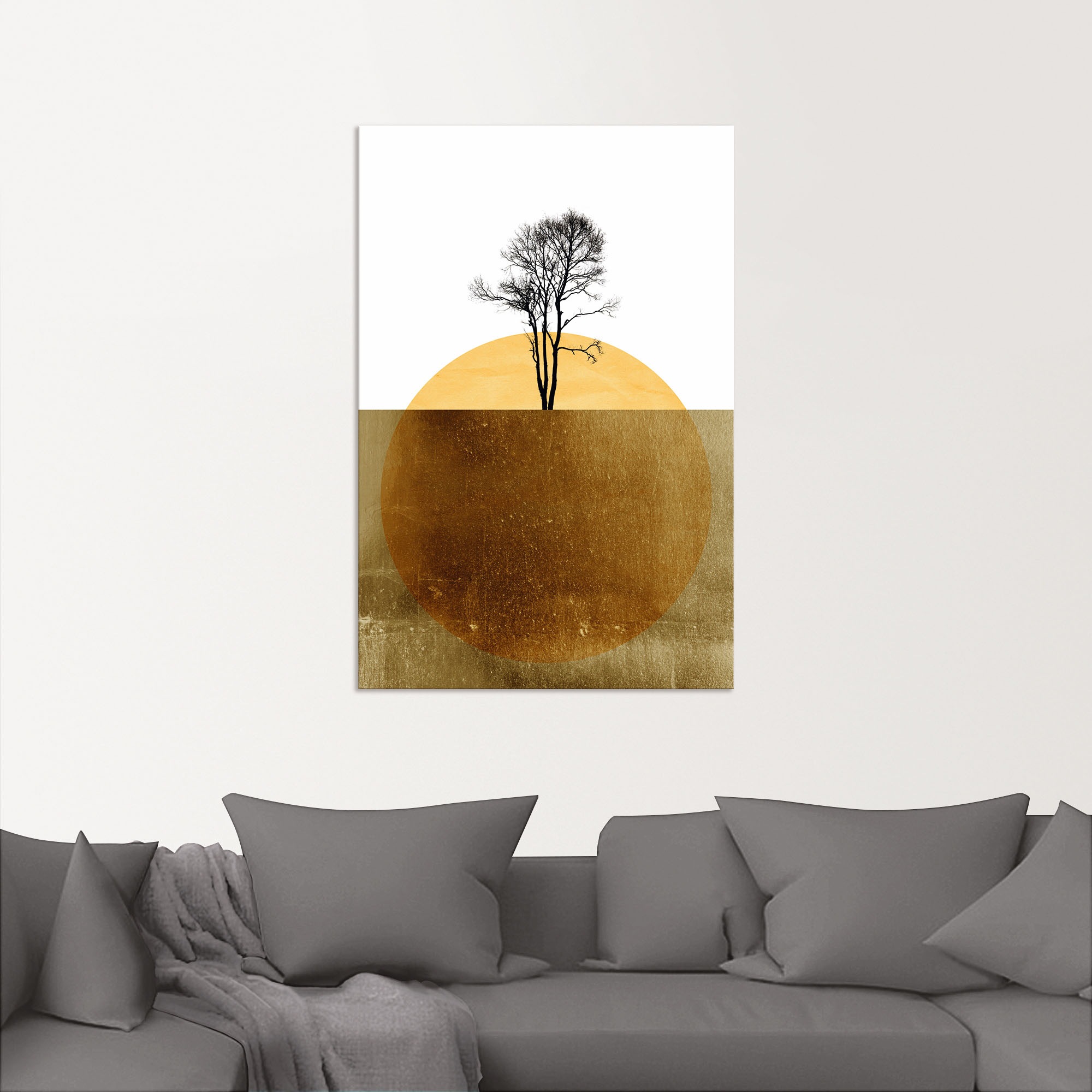 Artland Wandbild »Goldener Ozean«, Meer Bilder, (1 St.), als Alubild, Outdoorbild, Leinwandbild, Poster in verschied. Größen