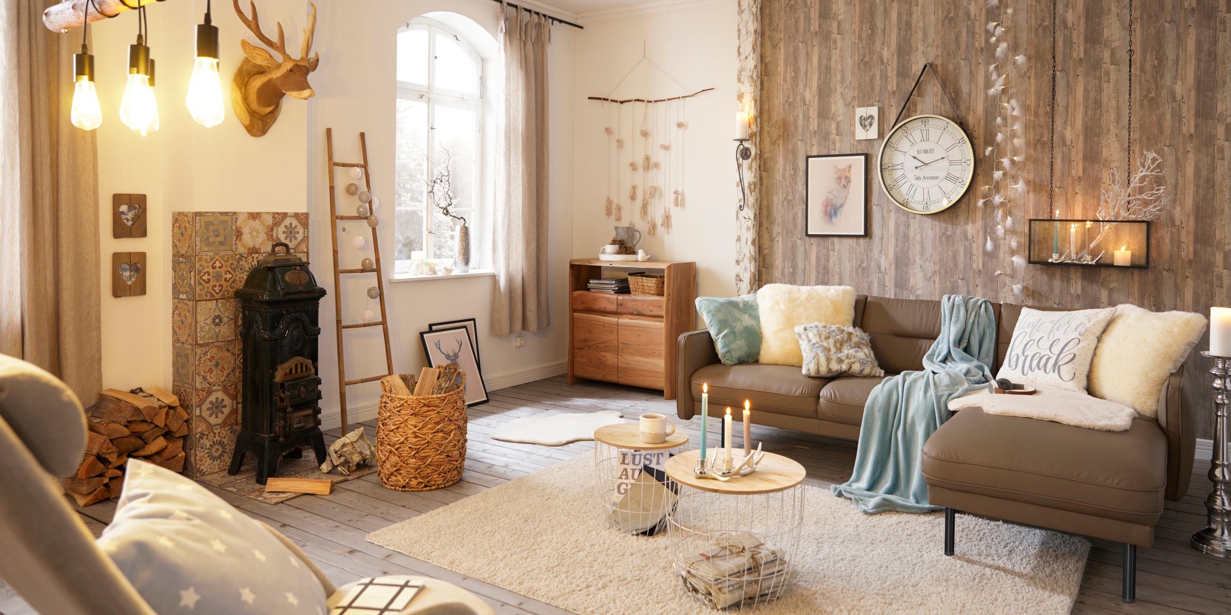 Home affaire Ecksofa "Nordfyn L-Form" edles Design in 3 Bezugsqualitäten, D günstig online kaufen