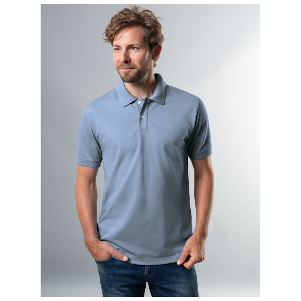 Trigema Poloshirt »TRIGEMA Poloshirt DELUXE Piqué«, (1 tlg.)