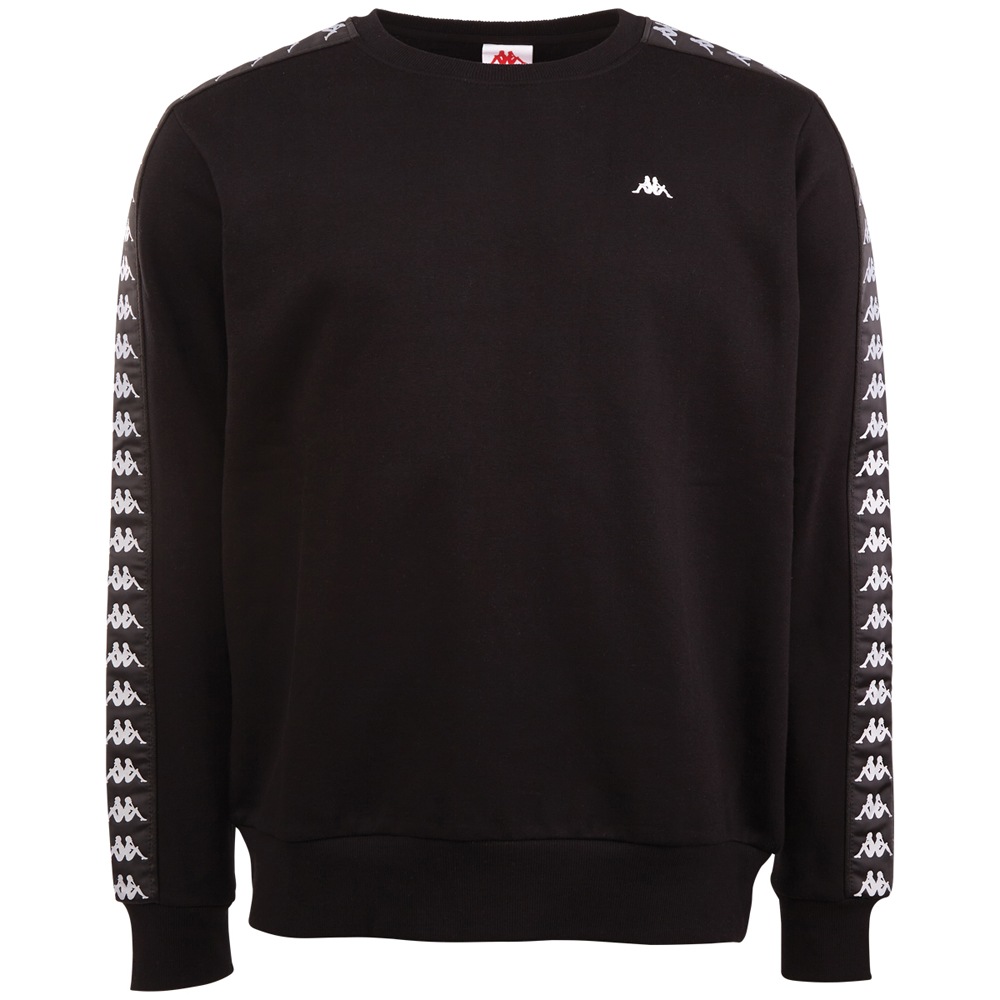 Kappa Sweatshirt, in hochwertigem Materialmix