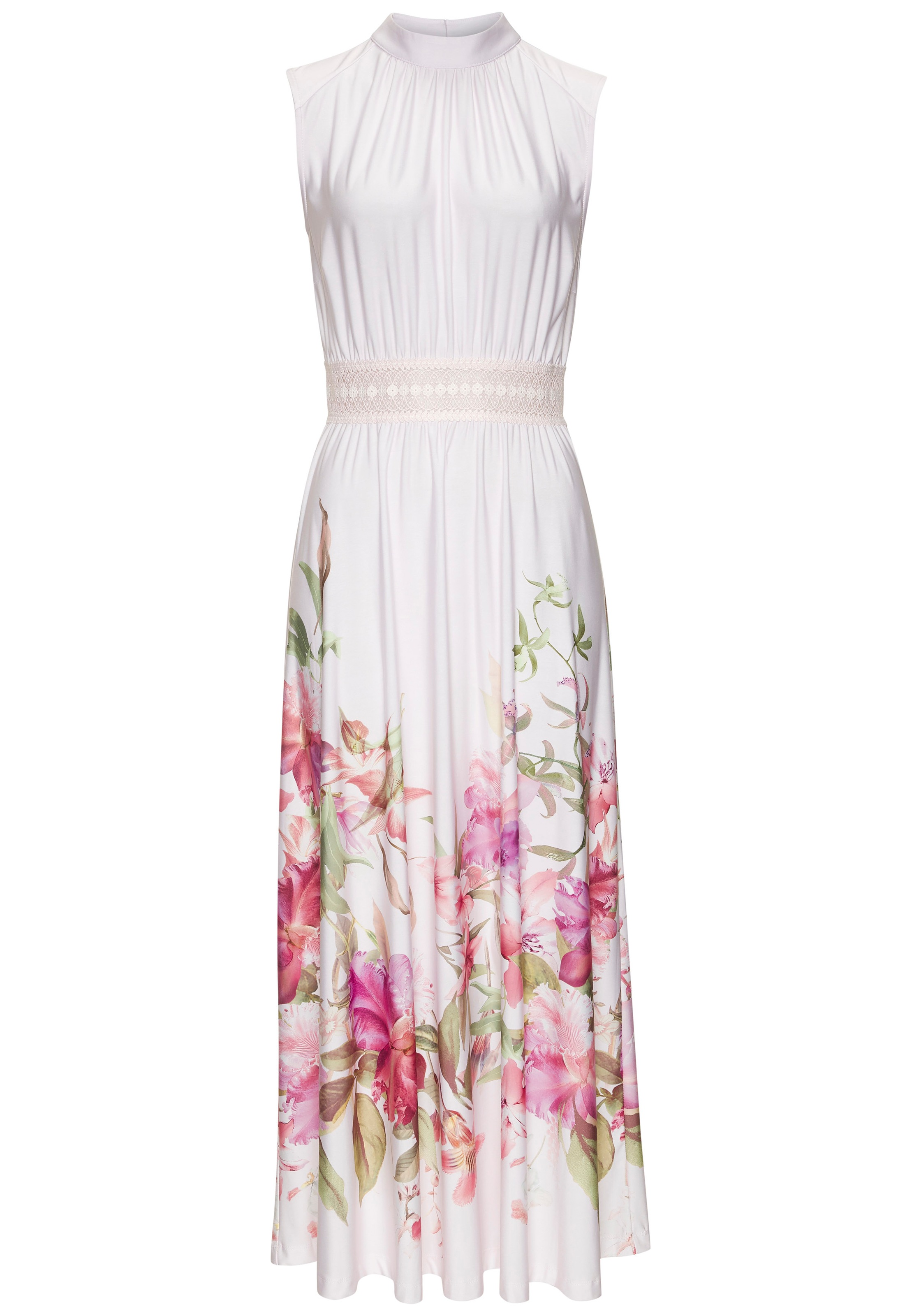 LASCANA Maxikleid, mit Blumendruck, festlich günstig online kaufen