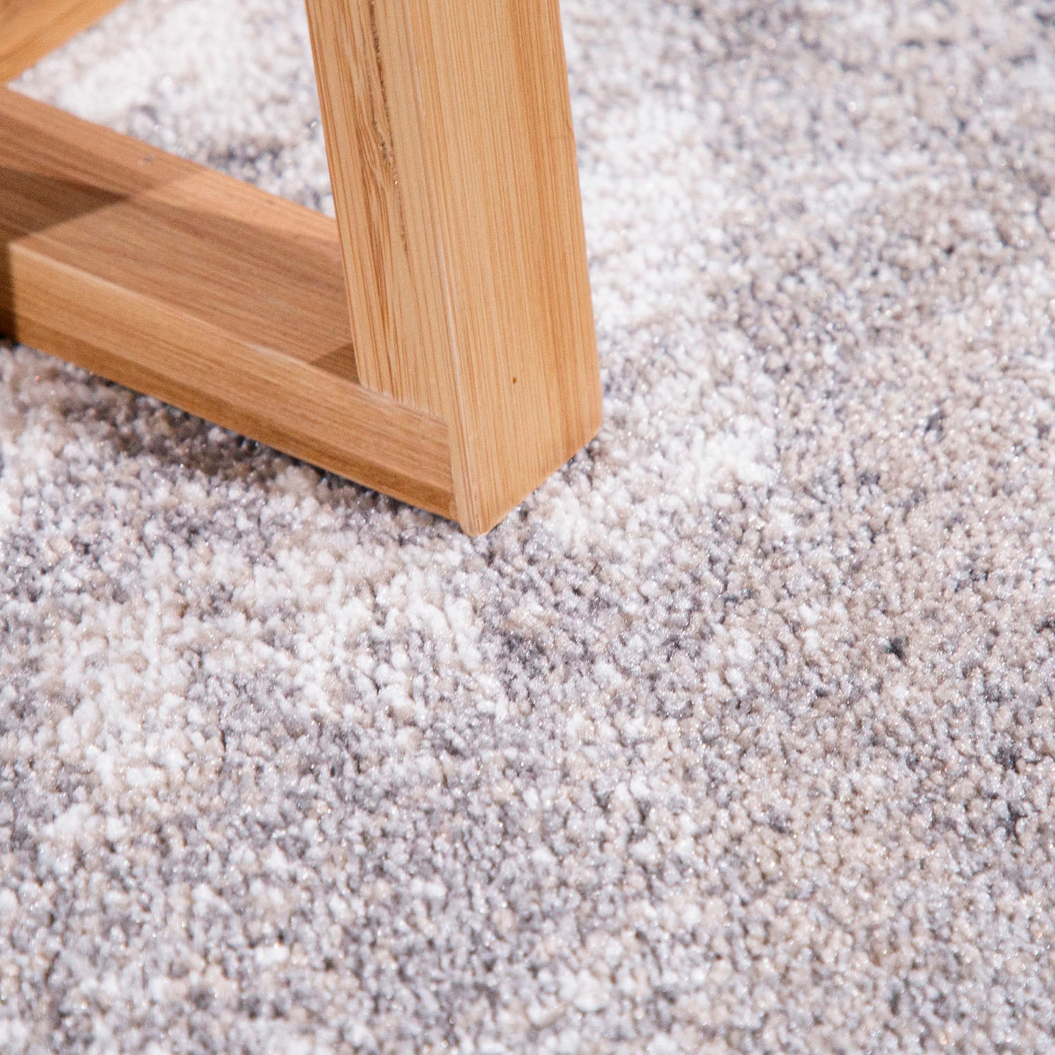 Paco Home Teppich »Mero 106«, rechteckig, 16 mm Höhe, Kurzflor, modernes Design, melierte Used-Optik