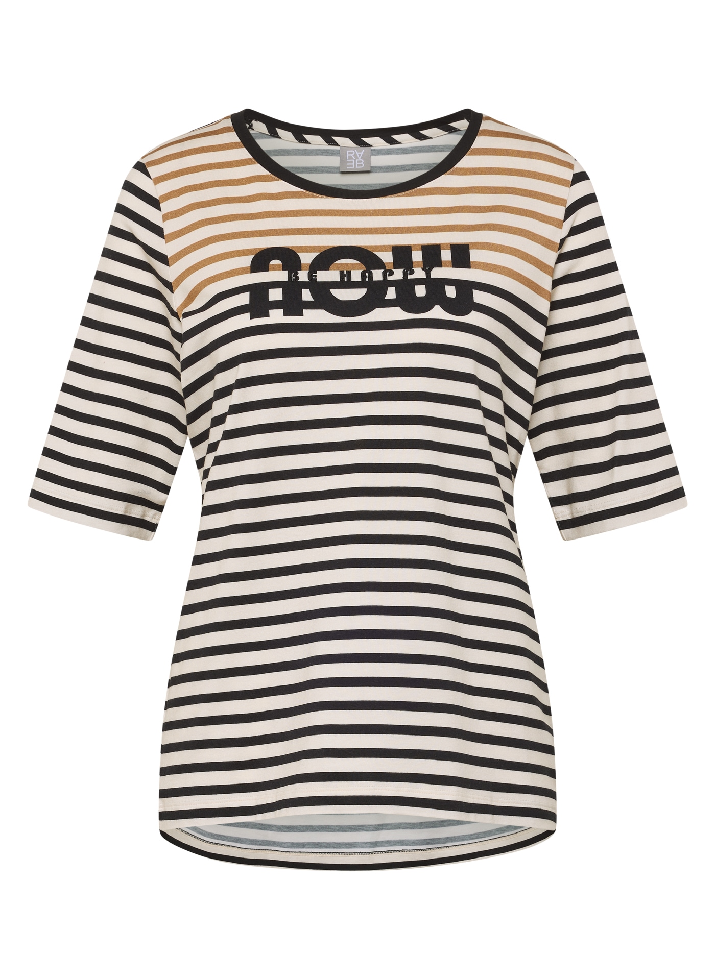 Rabe T-Shirt mit Schriftzug