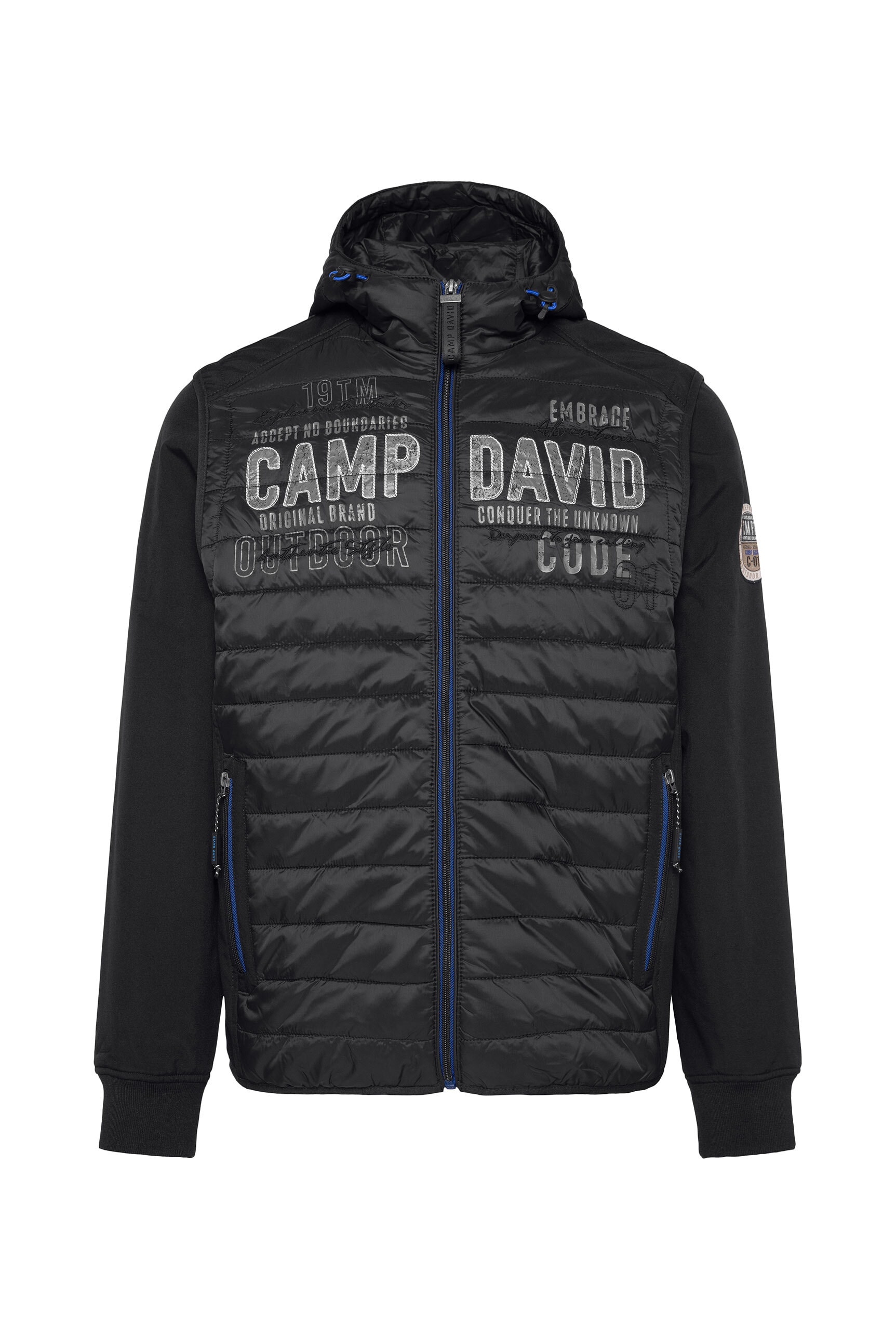 CAMP DAVID Outdoorjacke, mit Kapuze, mit Kapuze günstig online kaufen