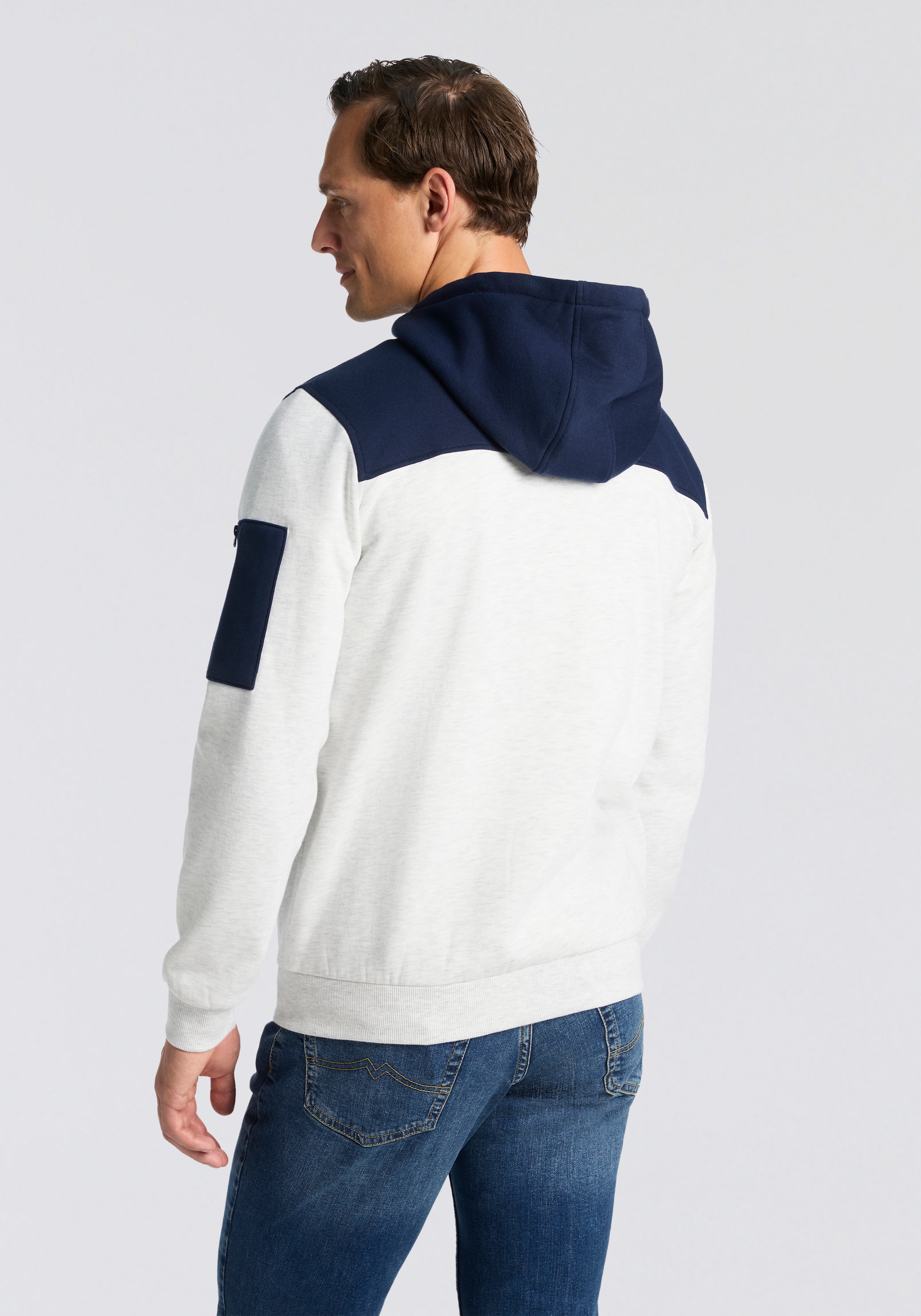 Ocean Sportswear Sweatjacke Innen weich angeraut