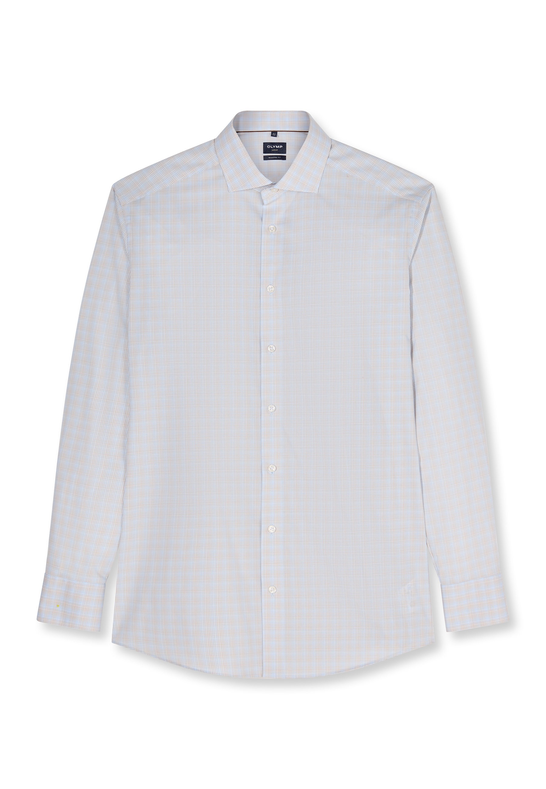OLYMP Luxor Modern Fit Shirt Blue 46 7