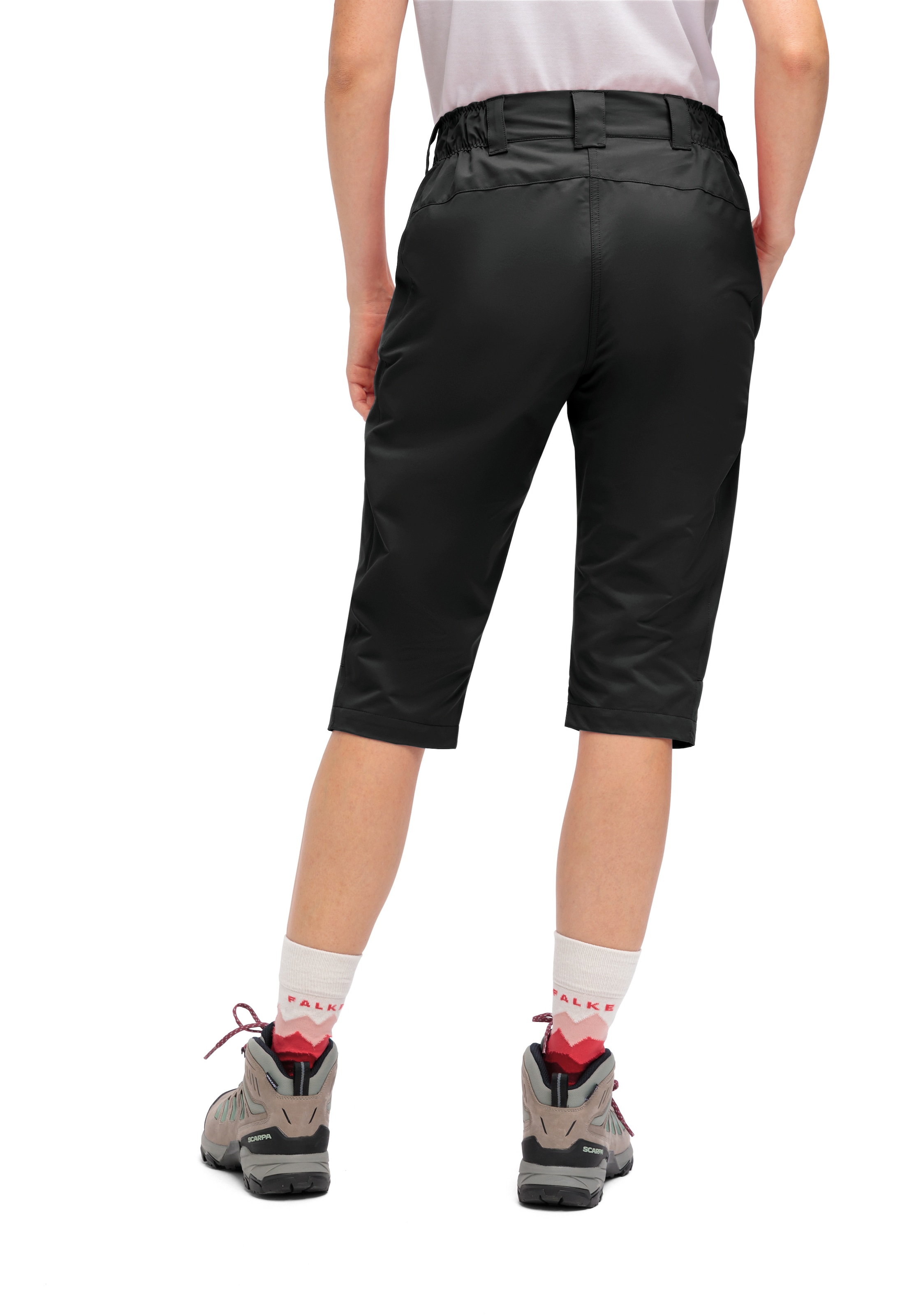 Maier Sports Outdoorhose »Lulaka Capri Loop«, Damen Wanderhose, elastische Funktionshose mit 3 Taschen, Regular Fit
