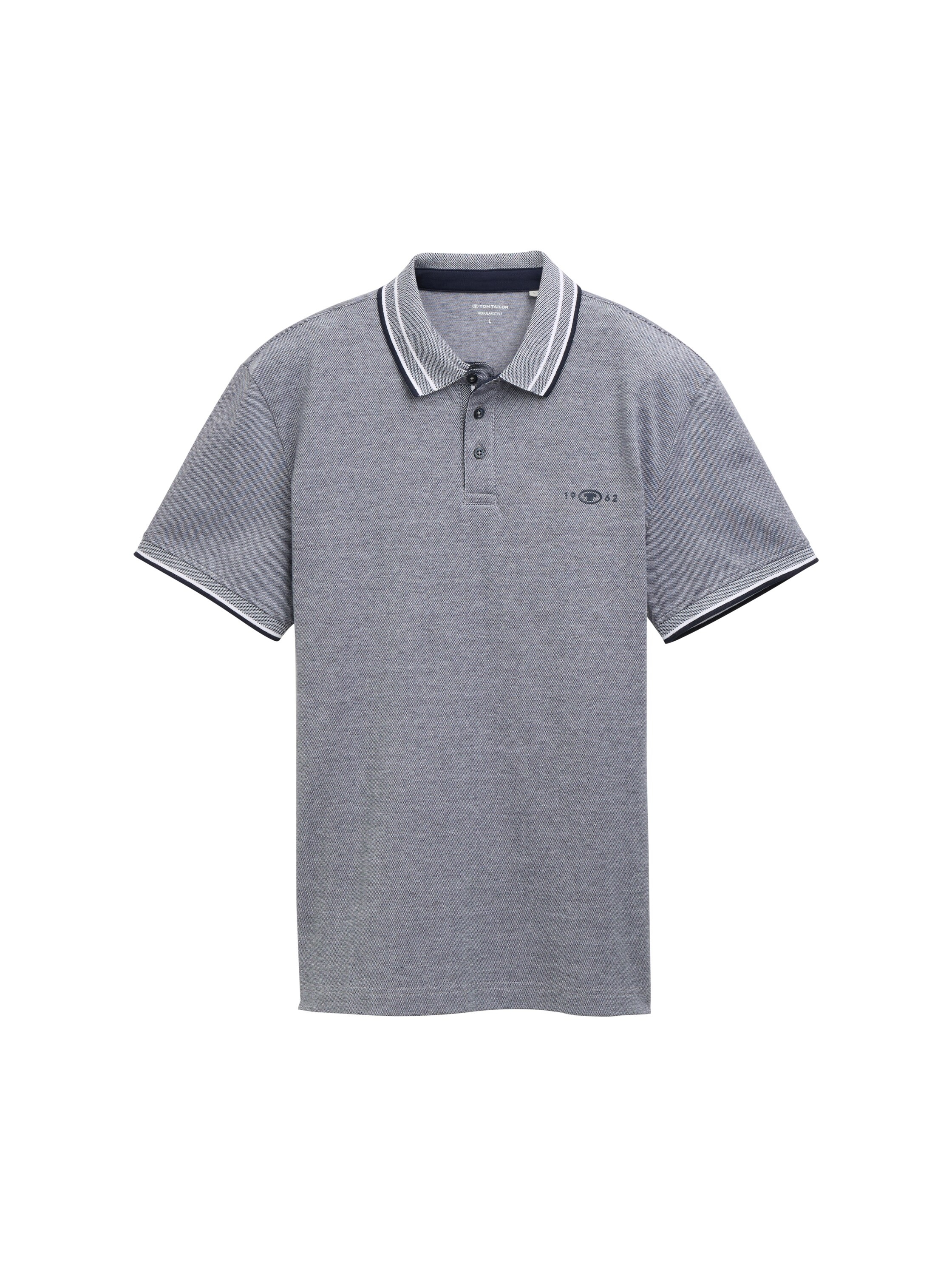 TOM TAILOR Poloshirt, mit Logo Stickerei