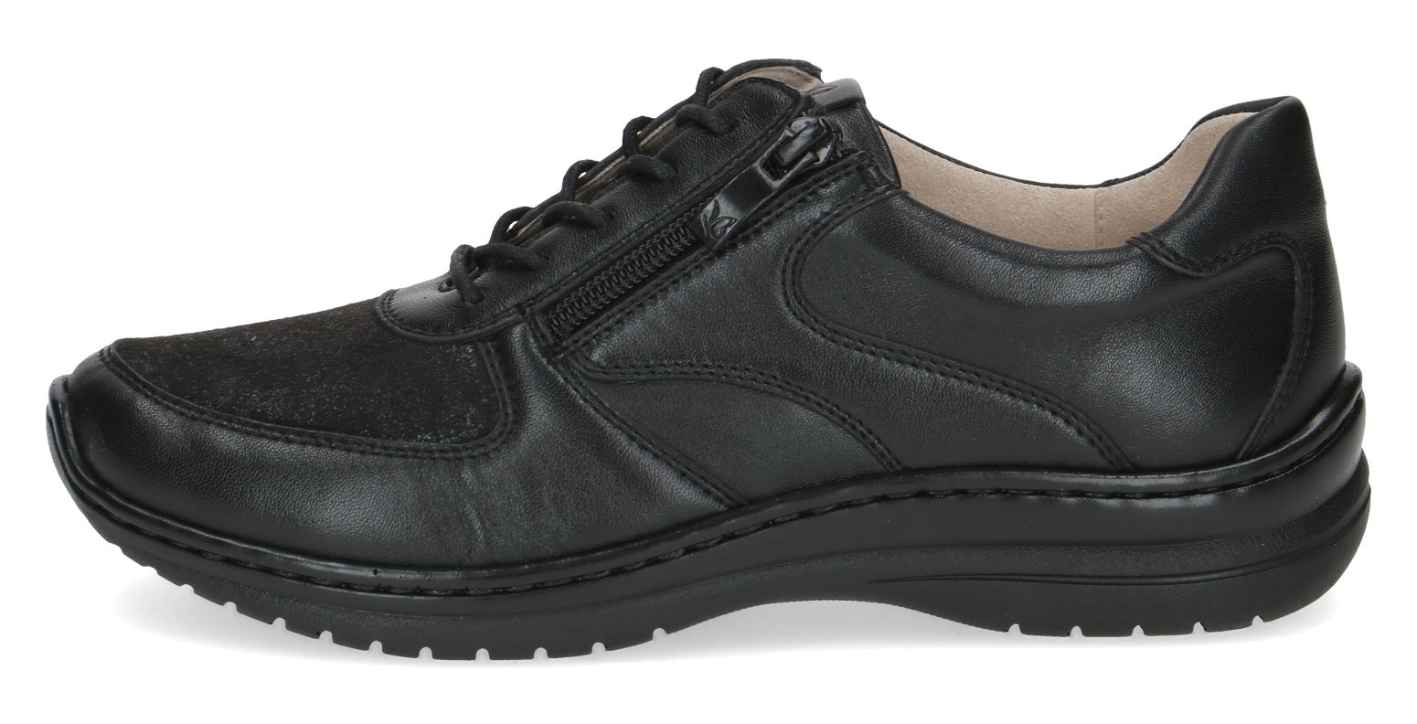 Caprice Sneaker, Freizeitschuh, Halbschuh, Schnürschuh in Komfortweite H (=sehr weit)