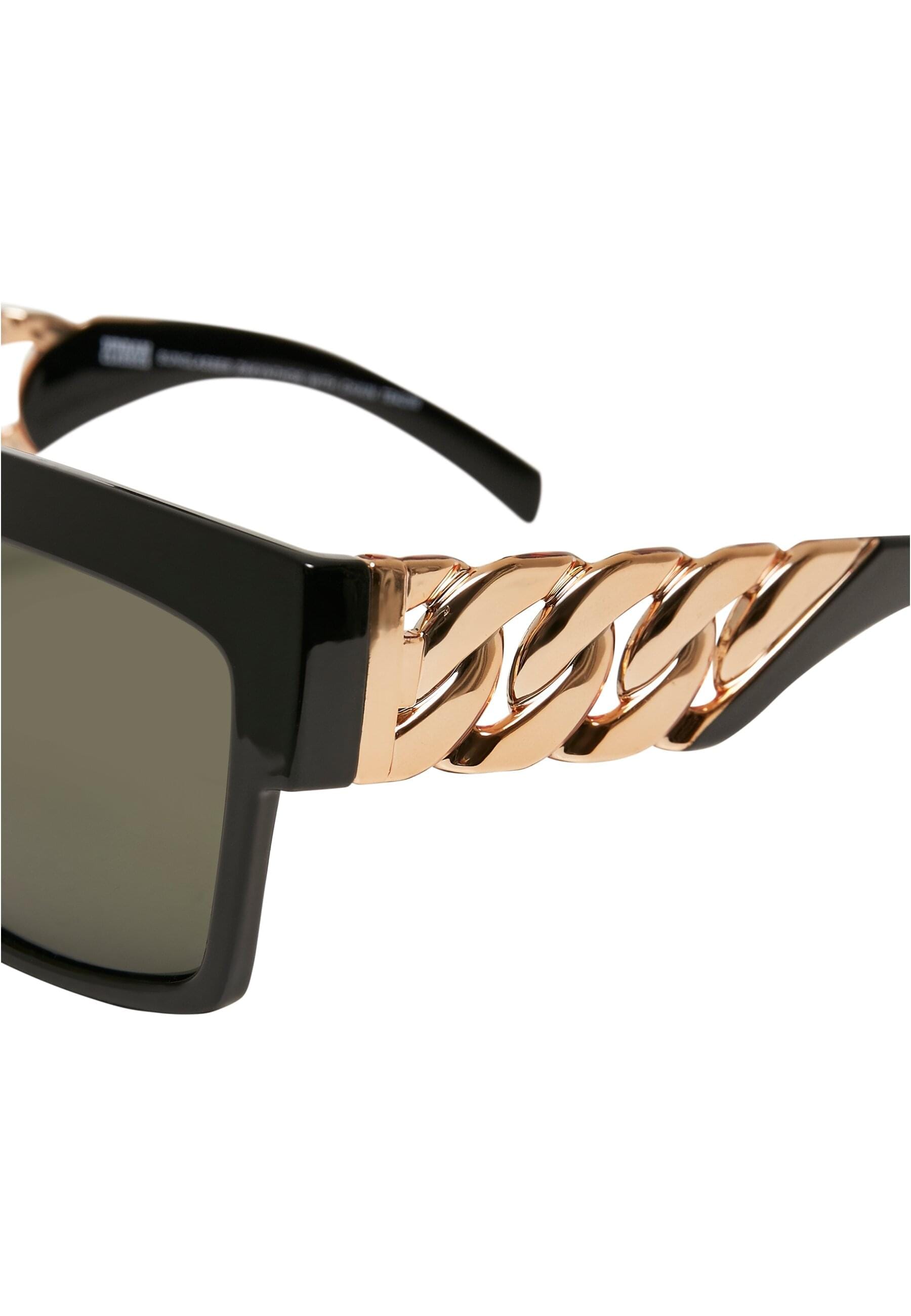 URBAN CLASSICS Sonnenbrille »Urban Classics Unisex Sunglasses Zakynthos with Chain«