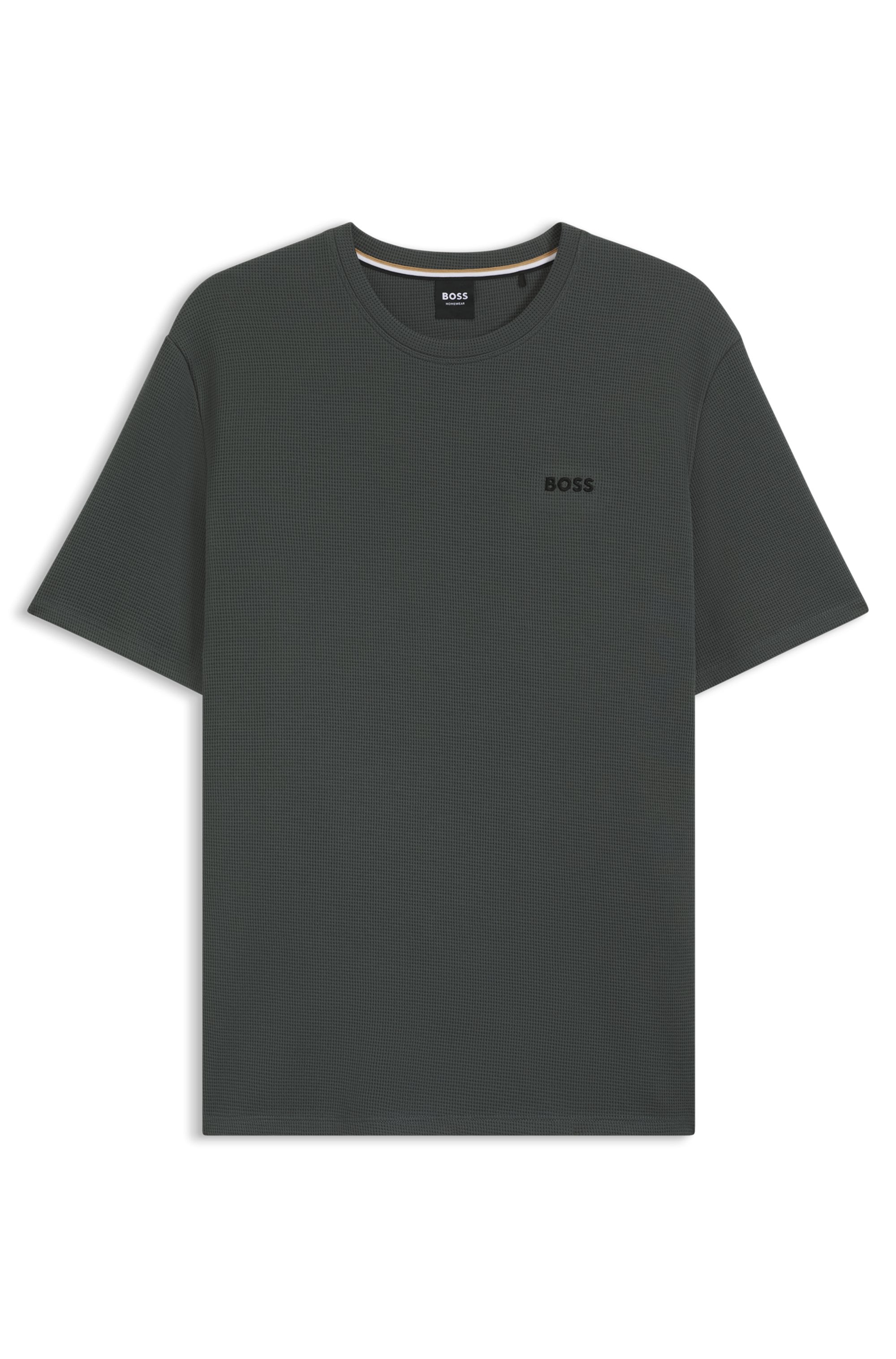 BOSS Pyjamaoberteil "Waffle T-Shirt" günstig online kaufen