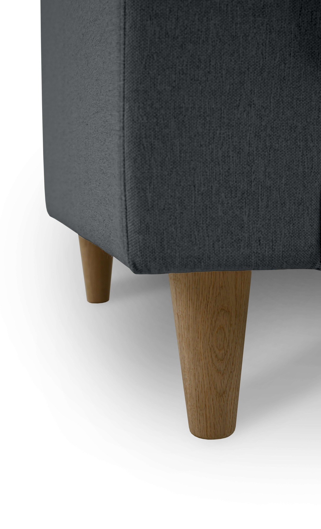 andas Ecksofa »Tvinno«, im skandinavischen Stil, L-Form, mit Massivholzfüßen, Breite 230 cm