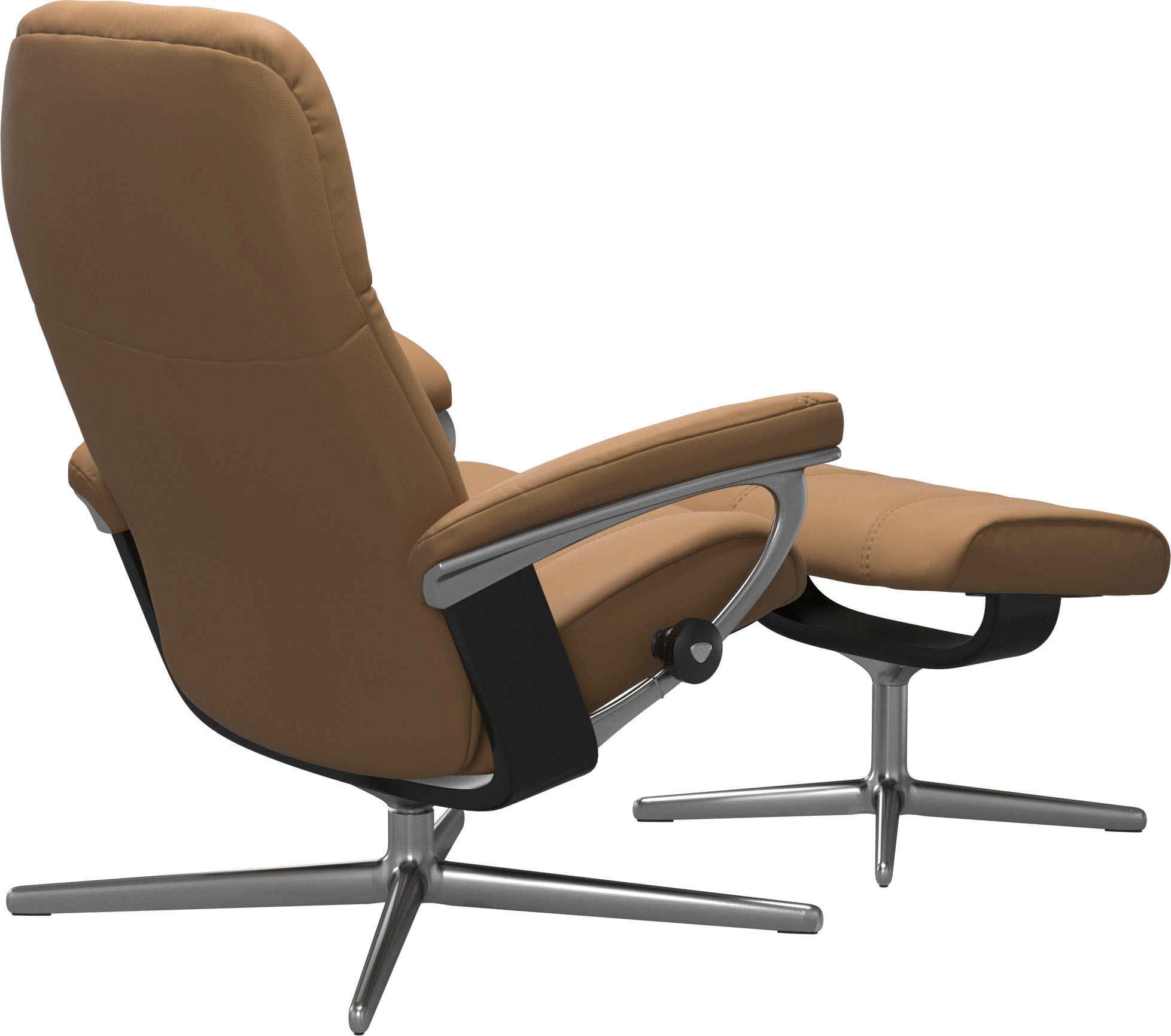 Stressless® Relaxsessel »Consul«, mit Cross Base, Größe S, M & L, Holzakzent Schwarz