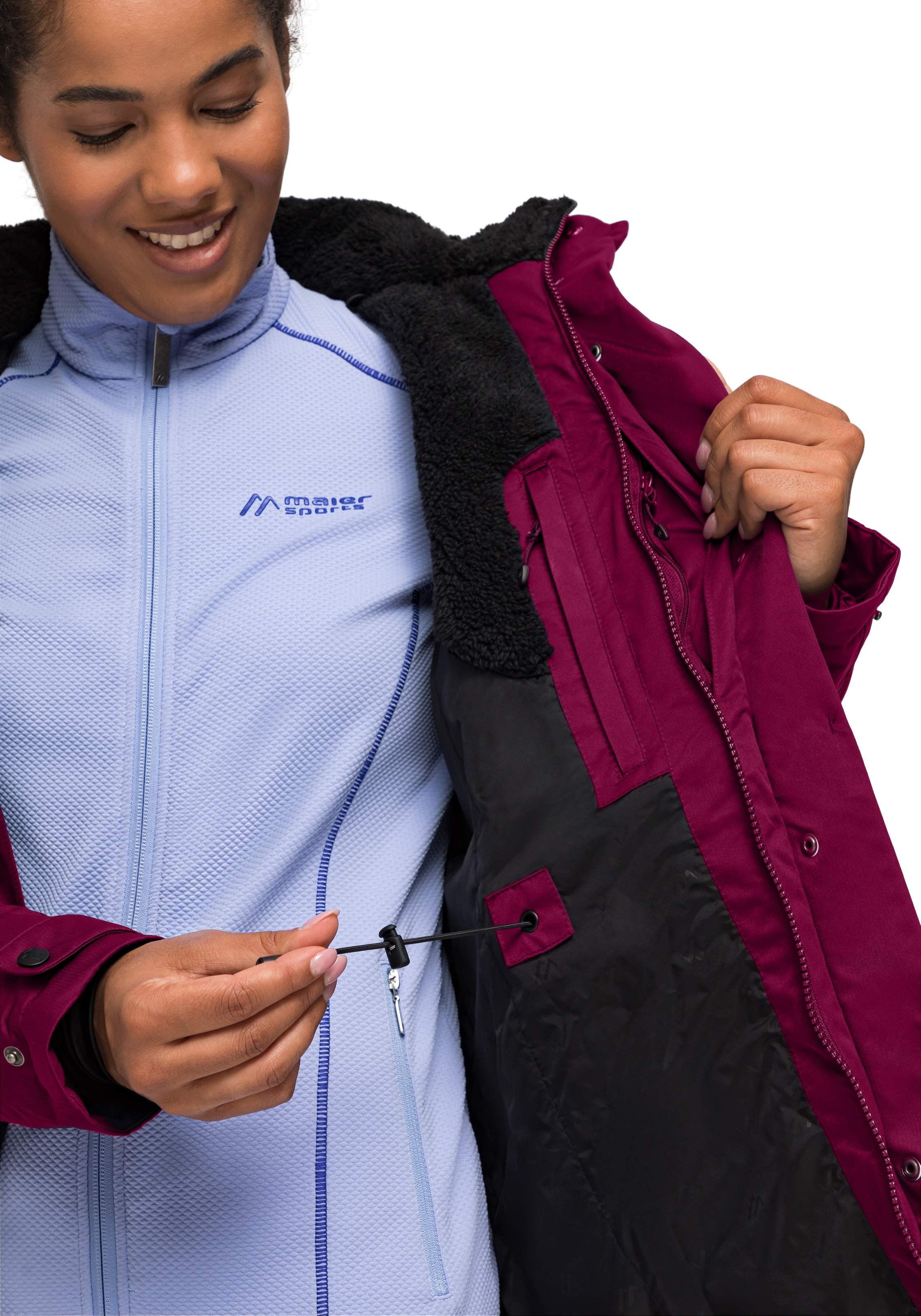 Maier Sports vollem Funktionsjacke | 2«, Outdoor-Mantel bestellen Wetterschutz BAUR für »Lisa mit