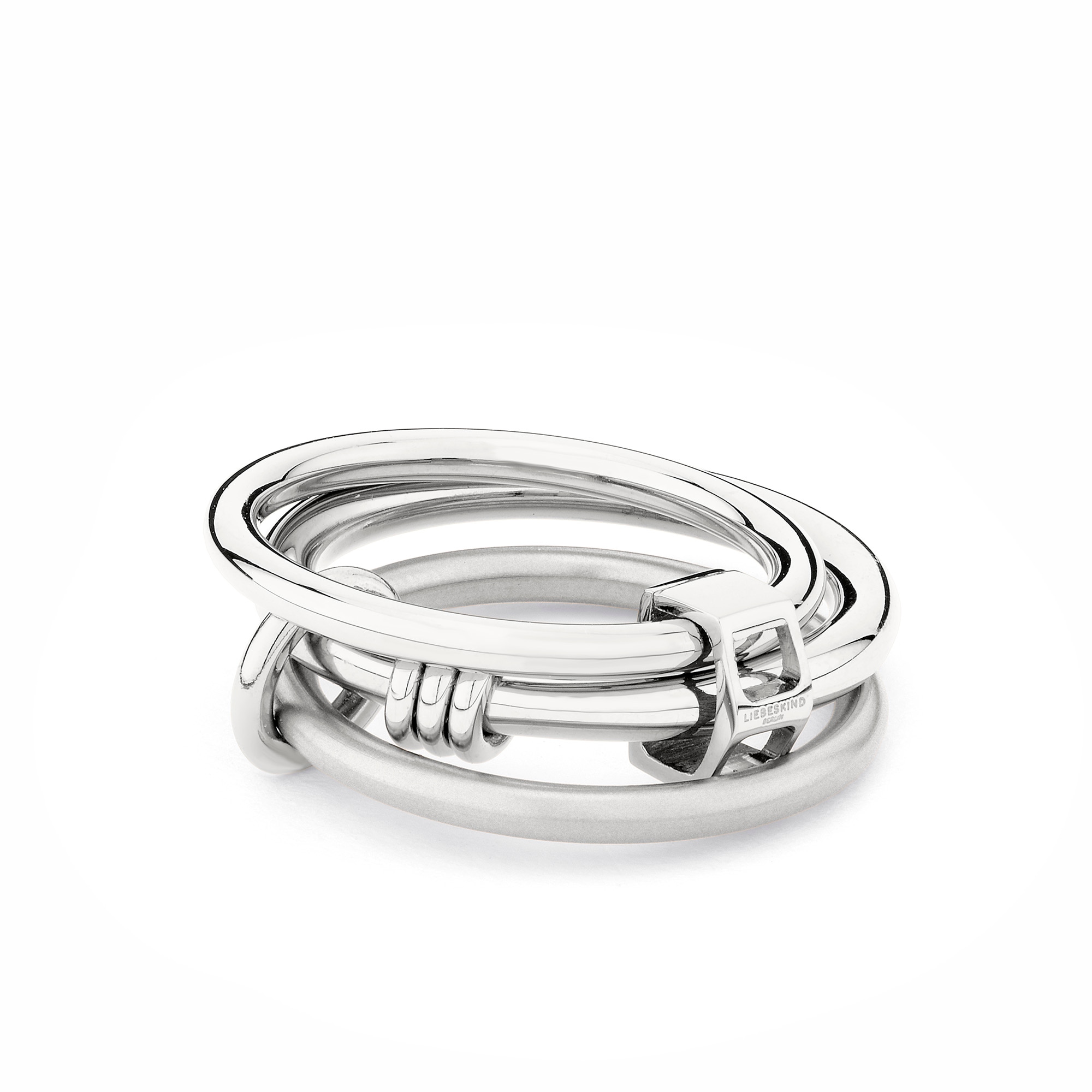 Liebeskind Berlin Fingerring »Schmuck Geschenk Edelstahl The Layer-Ring«