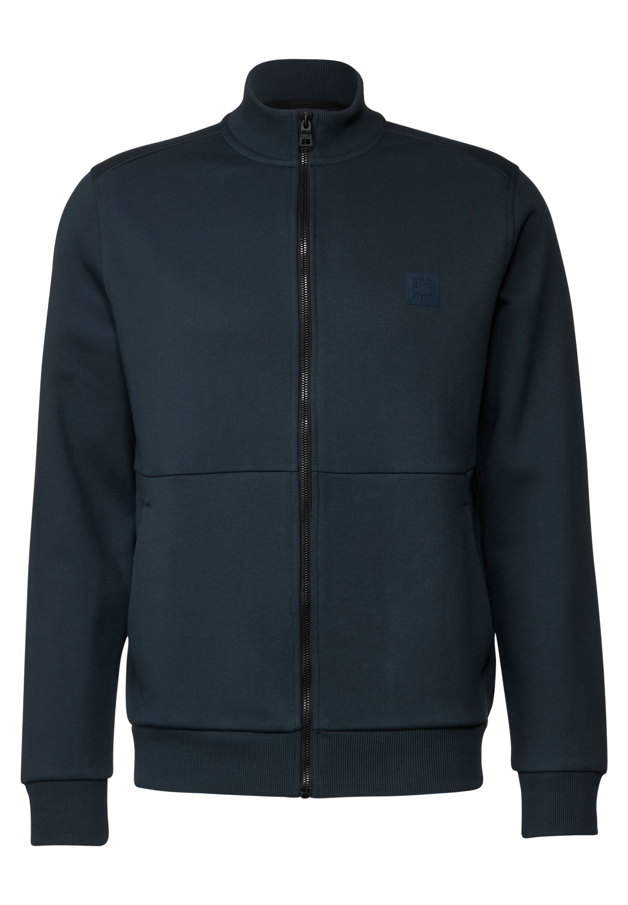 STREET ONE MEN Sweatjacke, im soften Baumwoll-Mix
