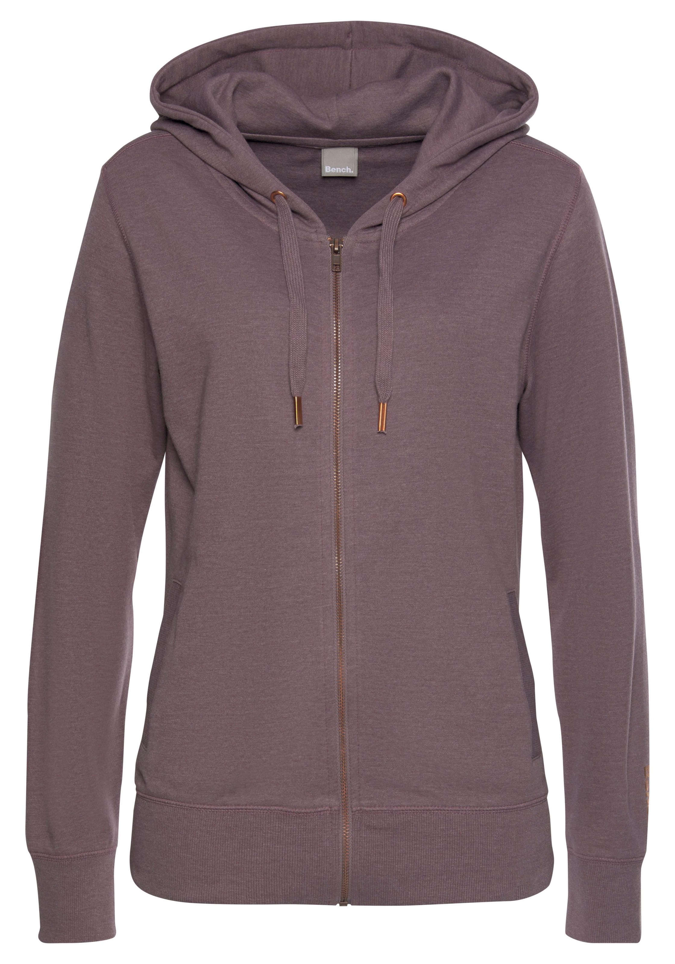 Bench. Loungewear Sweatjacke, mit Taschen und Zipper, Loungeanzug online  kaufen | BAUR