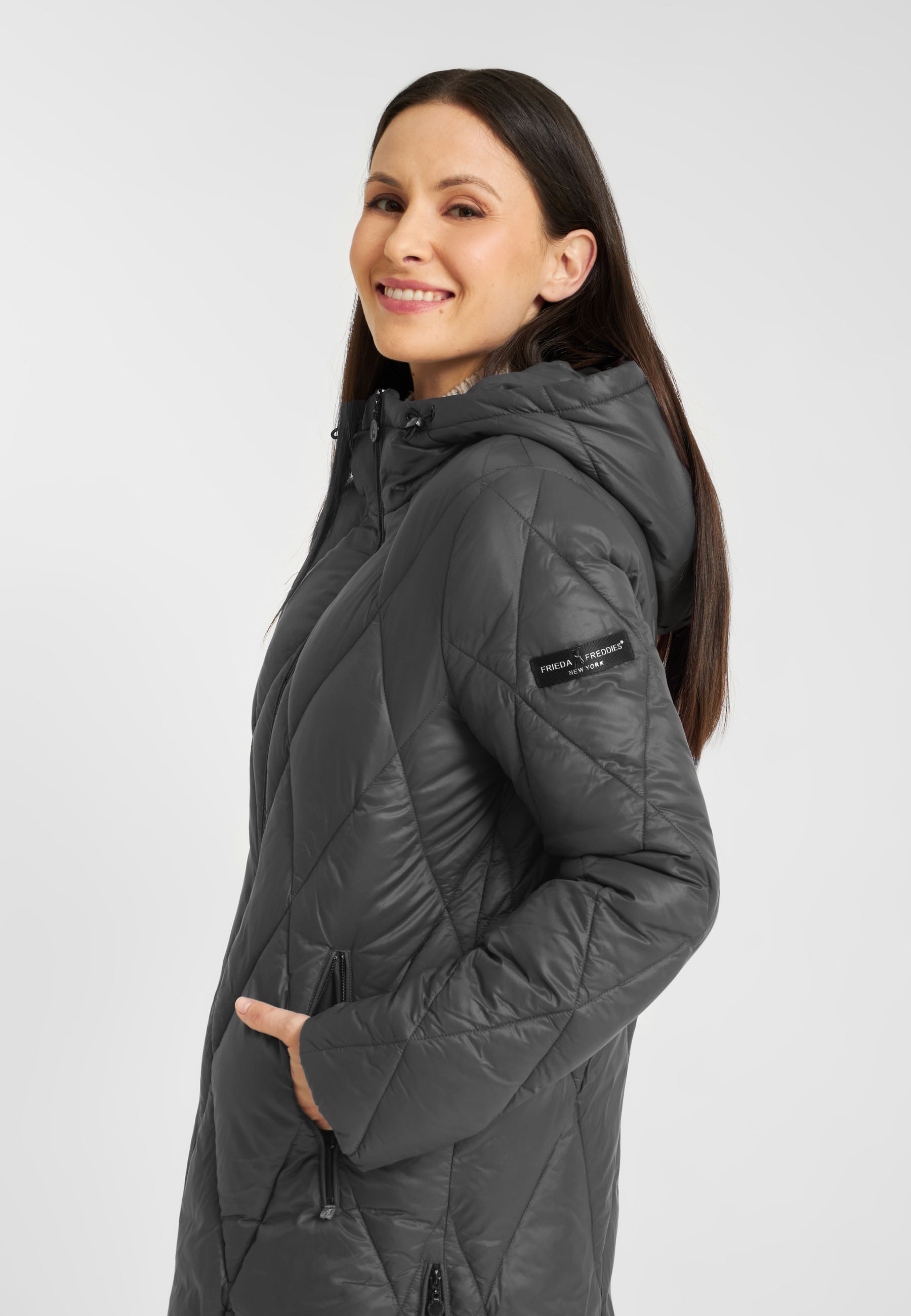 Frieda & Freddies Langmantel »Fake Down Coat / Idis«