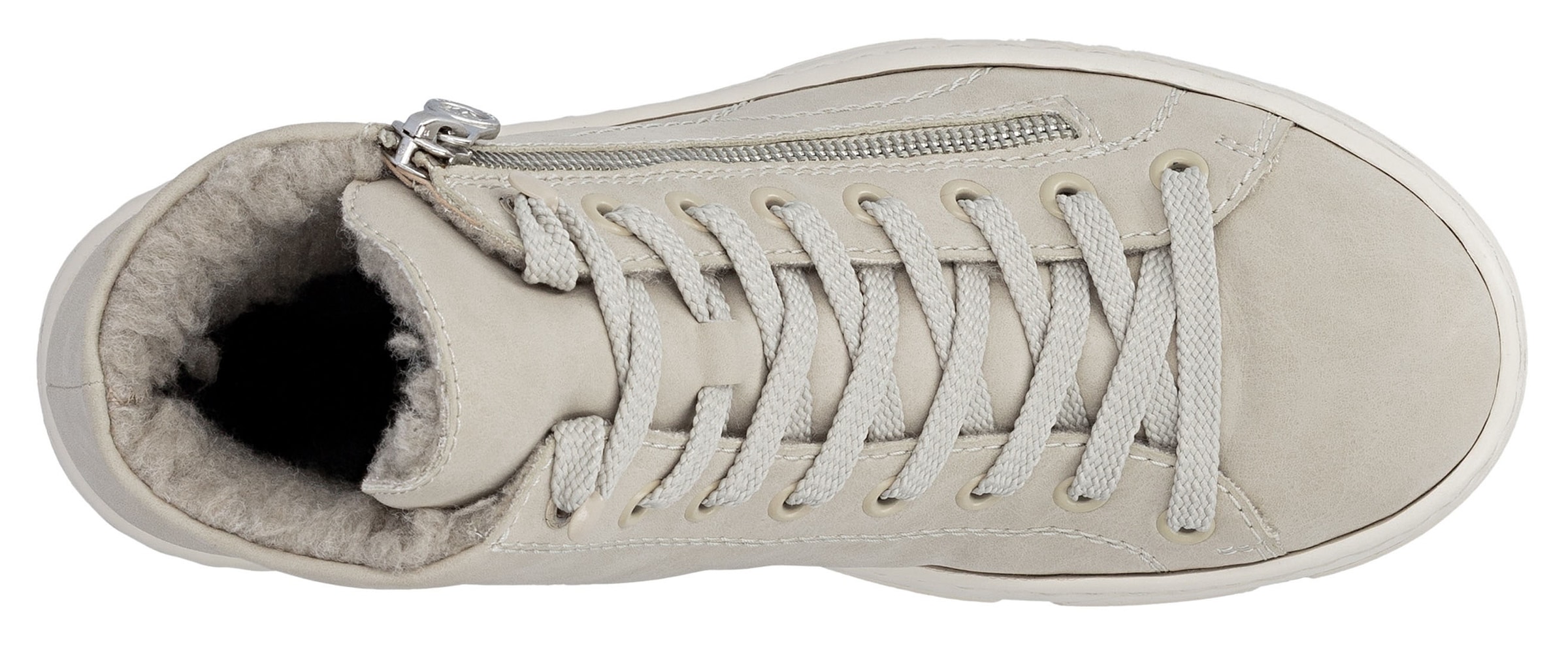 Rieker Winterboots  Plateauboots, Schnürboots mit Reißverschluss an der Außenseite