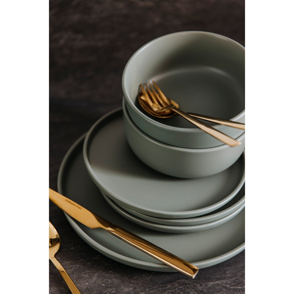 LeGer Home by Lena Gercke Tafelservice »Geschirr-Set, Service Belli«, (Set, 12 tlg.)