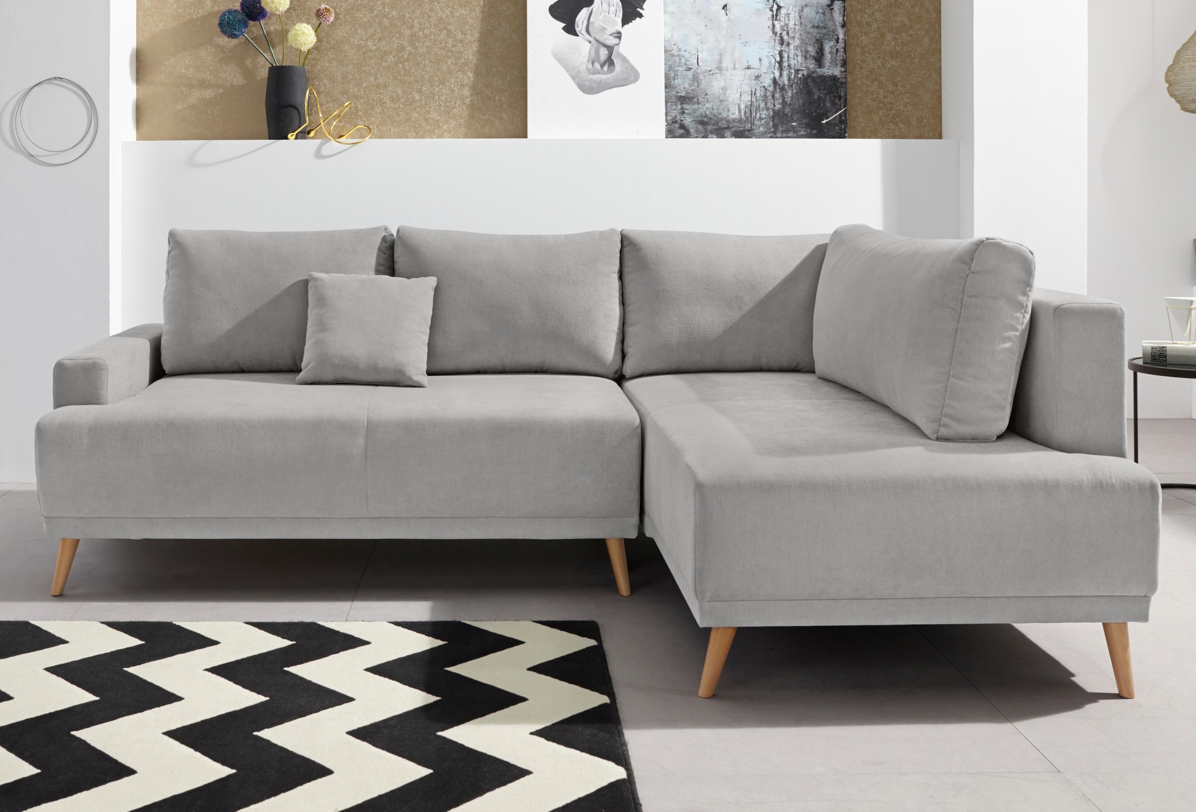 Ecksofa »Exxpo Otusso, L-Form«, mit Bettfunktion und Bettkasten