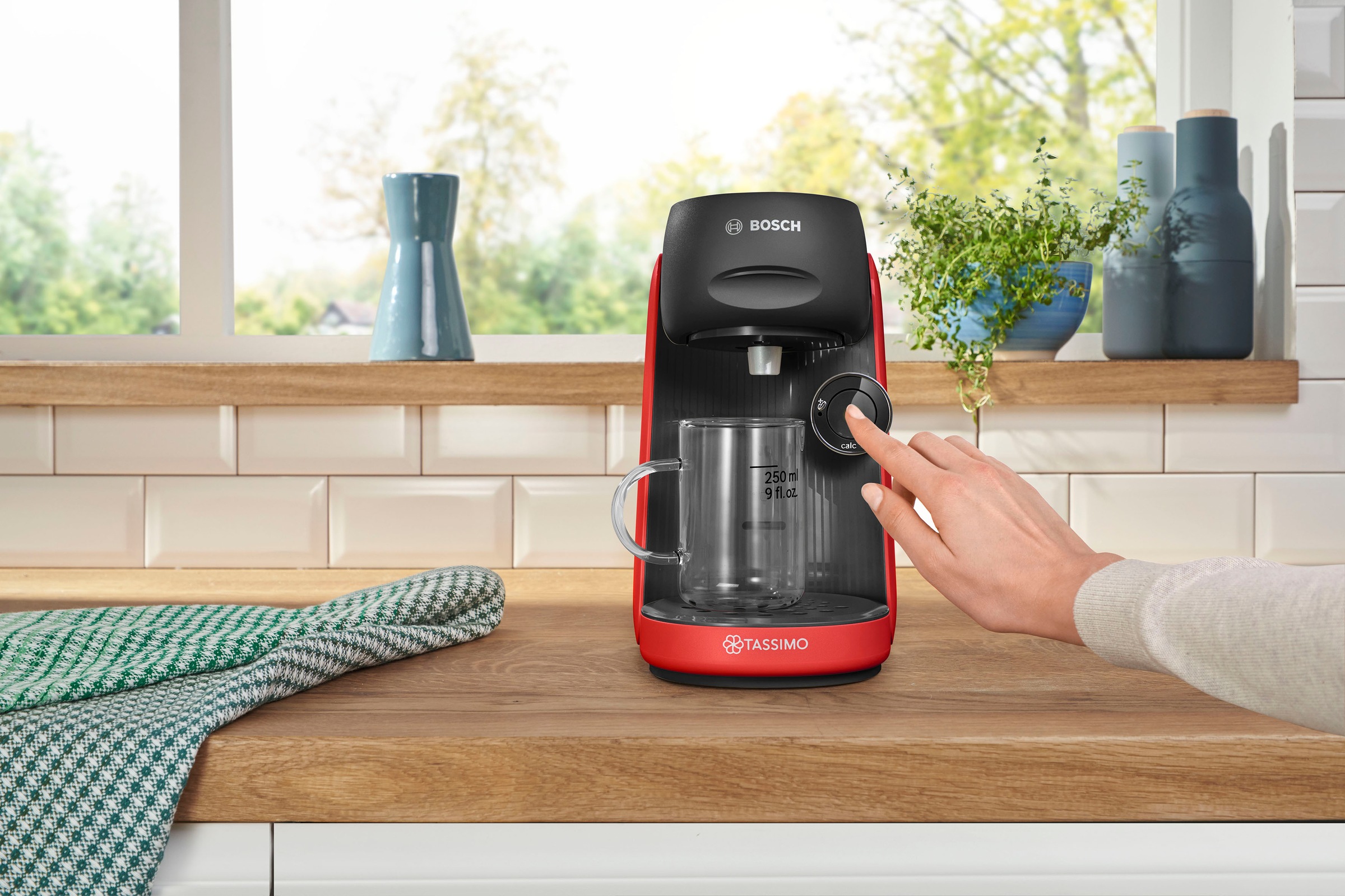 TASSIMO Kapselmaschine »FINESSE TAS16B3«, 1400 W, geeignet für alle Tassen, mehr Intensität per Knopfdruck