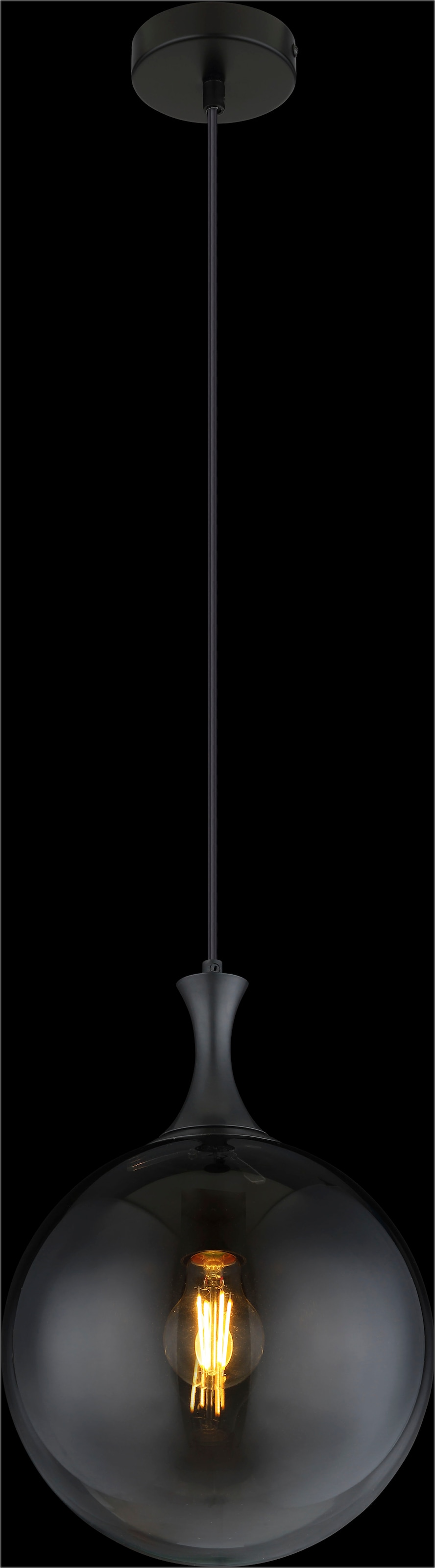 GLOBO LIGHTING Hängeleuchte »DALTON« E27 1 Stk. Hängelampe Esszimmer-Leuchte Esstischleuchte Wohnzimmer