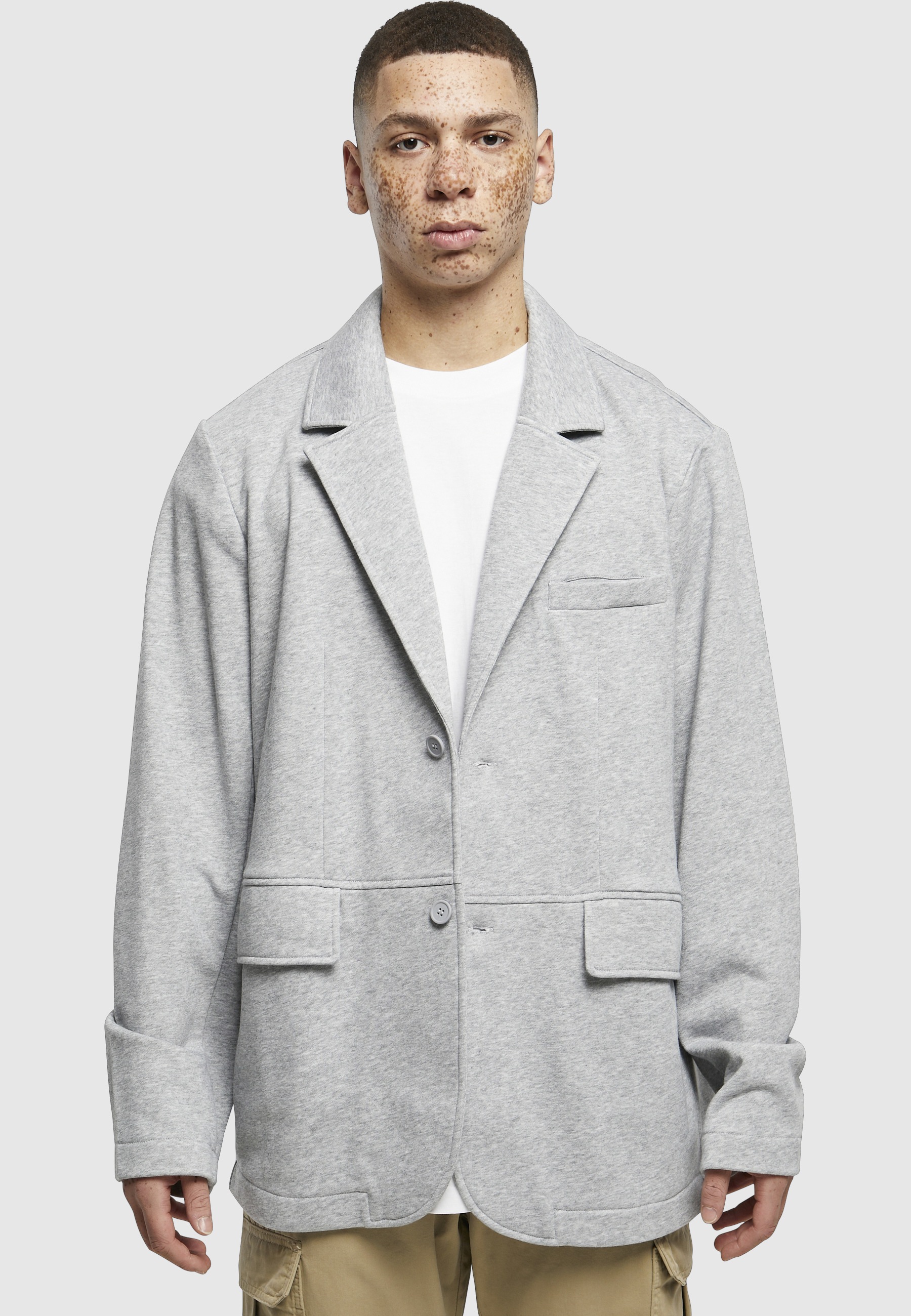 URBAN CLASSICS Langmantel »Urban Classics Herren Terry Blazer«