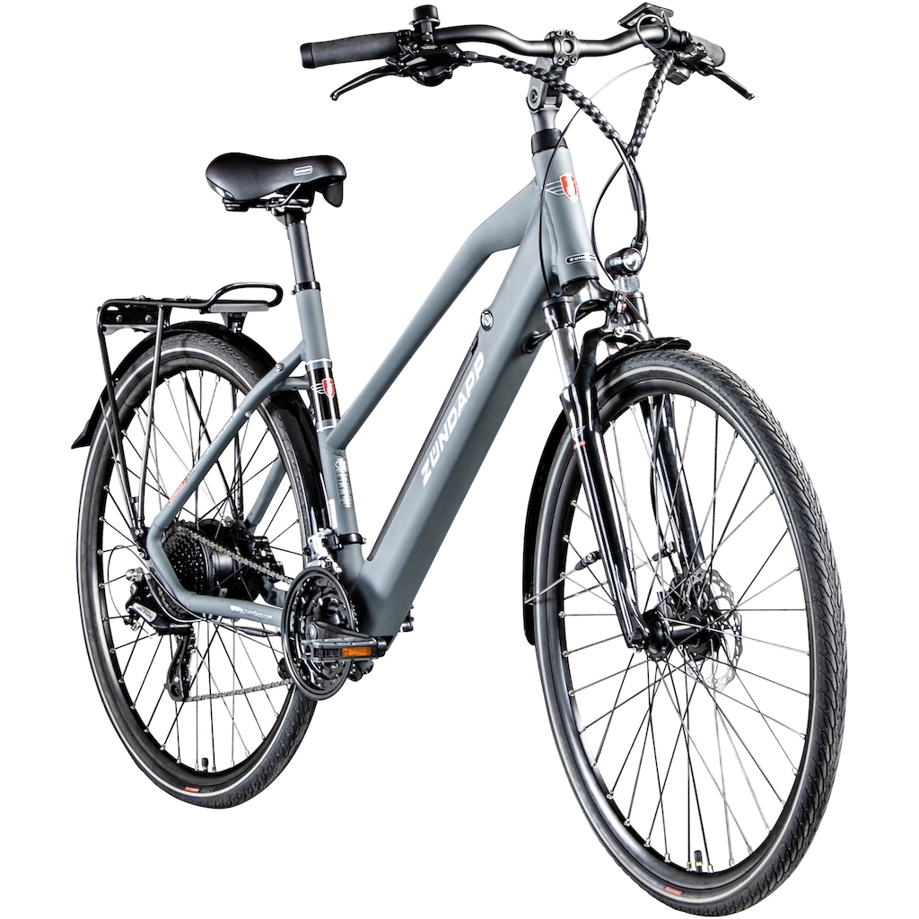 Zündapp E-Bike »Z810«, 24 Gang, Shimano, Altus RD-M310, Heckmotor 250 W