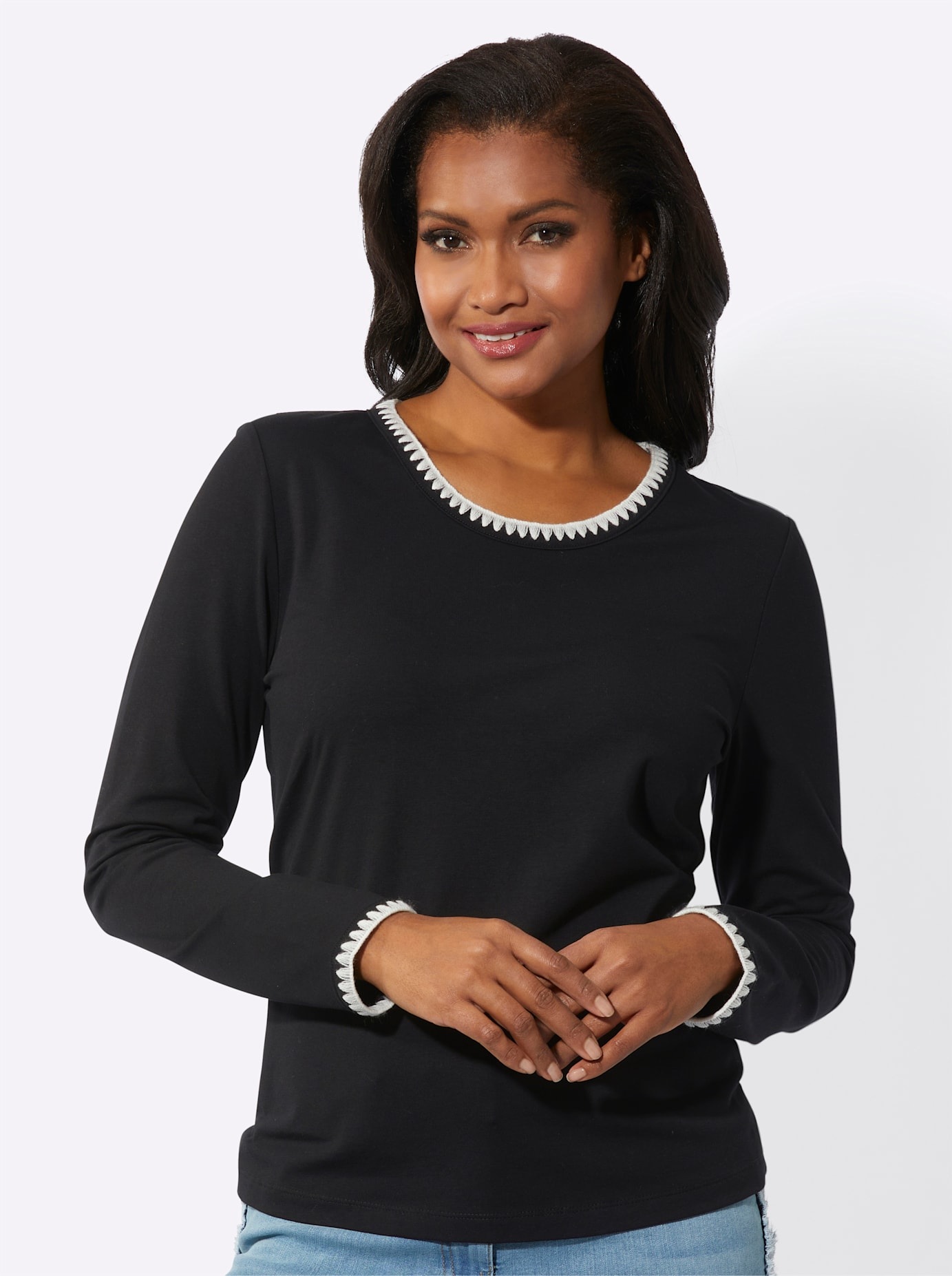 Inspirationen Langarmshirt "Langarm-Shirt" 1 Stk. günstig online kaufen