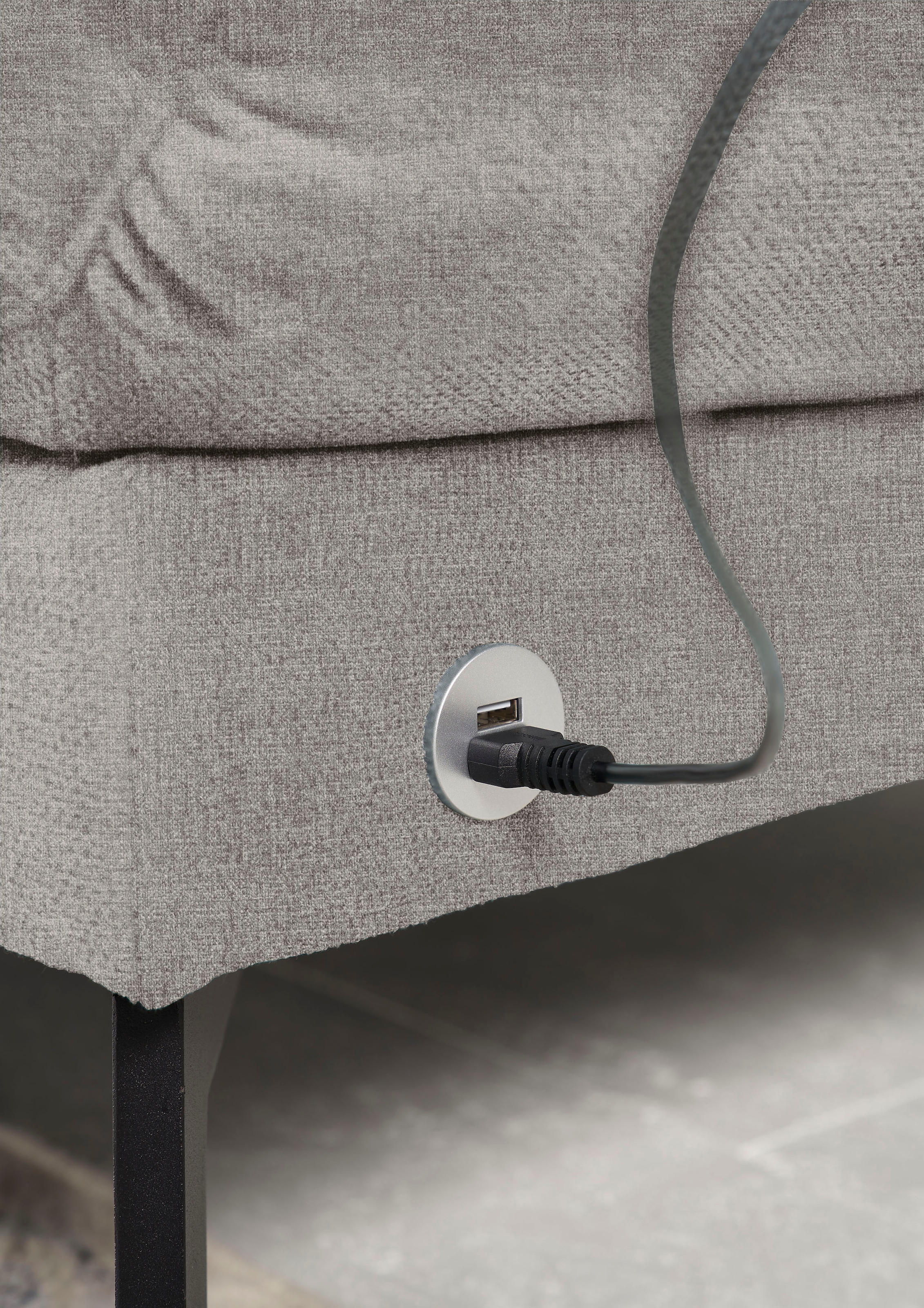 3C Candy Ecksofa »Kairo modernes Multifunktions-Sofa, bequem,  L-Form« inklusive Drehsitz, Armlehnen- und Rückenverstellung, OTTOs Choice