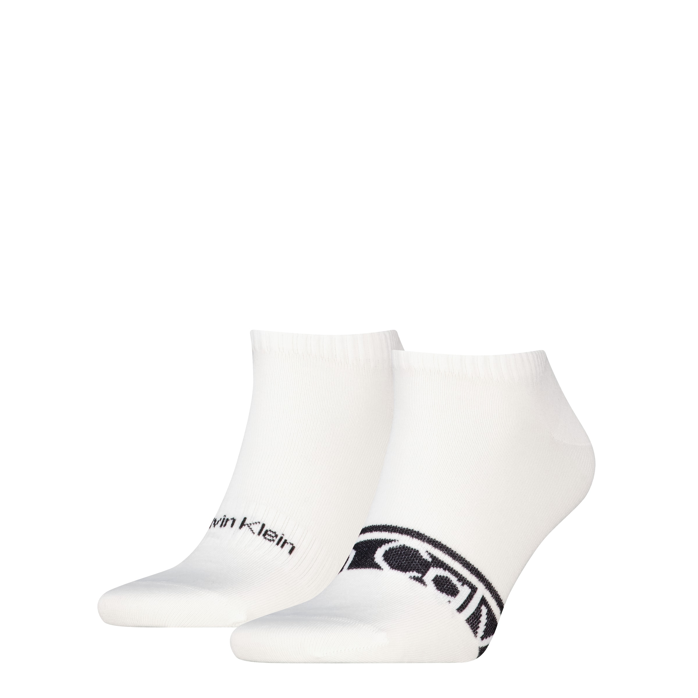 Calvin Klein Sneakersocken »CK MEN SNEAKER 2P LOGO STRIPE« 2 Paar,  mit Logoschriftzug, Cotton-Mix