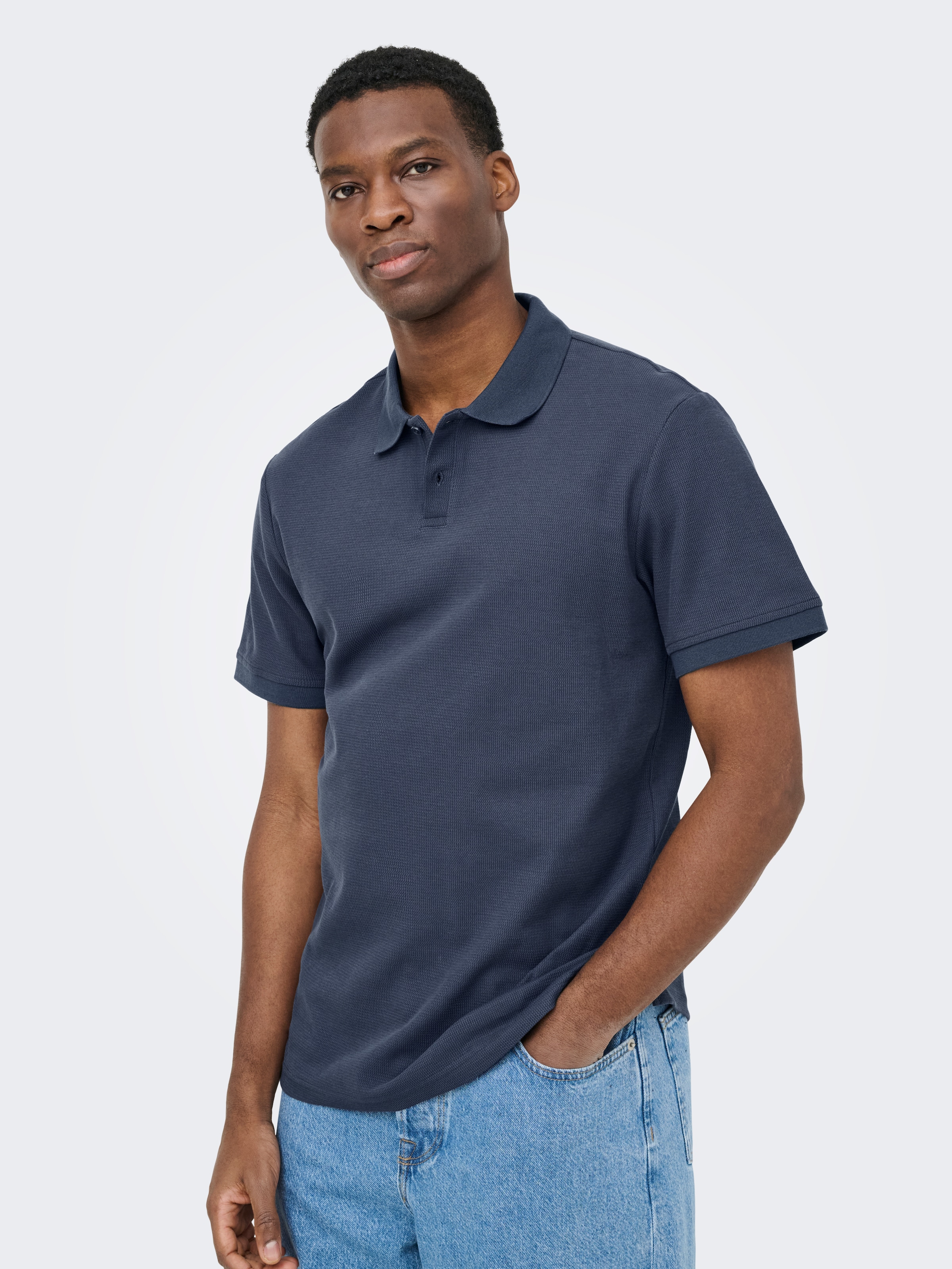 ONLY & SONS Poloshirt "ONSBEN REG SS POLO SHIRT NOOS" Baumwolle, regular fi günstig online kaufen