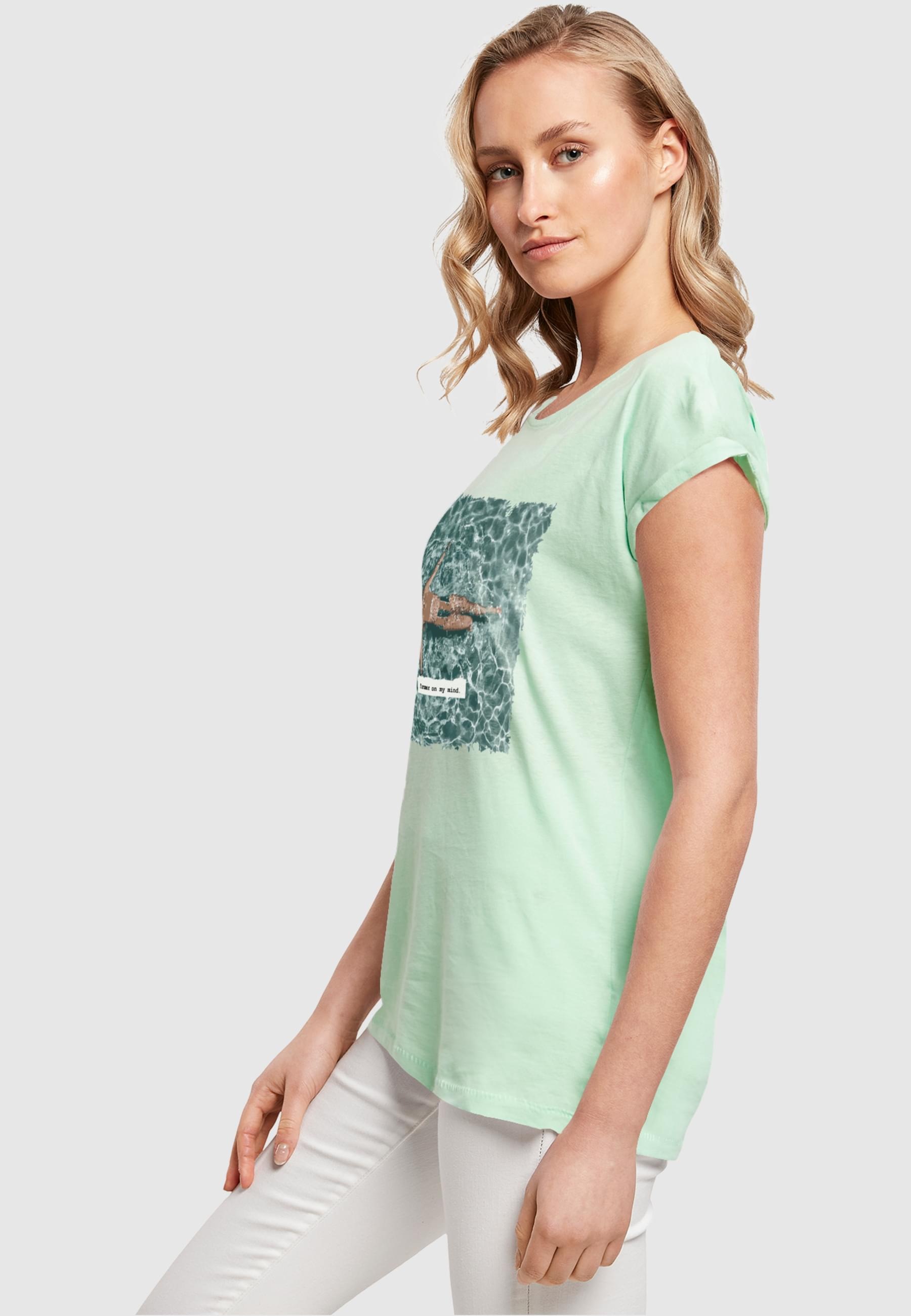 Merchcode T-Shirt »Merchcode Damen Ladies Summer - On My Mind T-Shirt«, (1 tlg.)