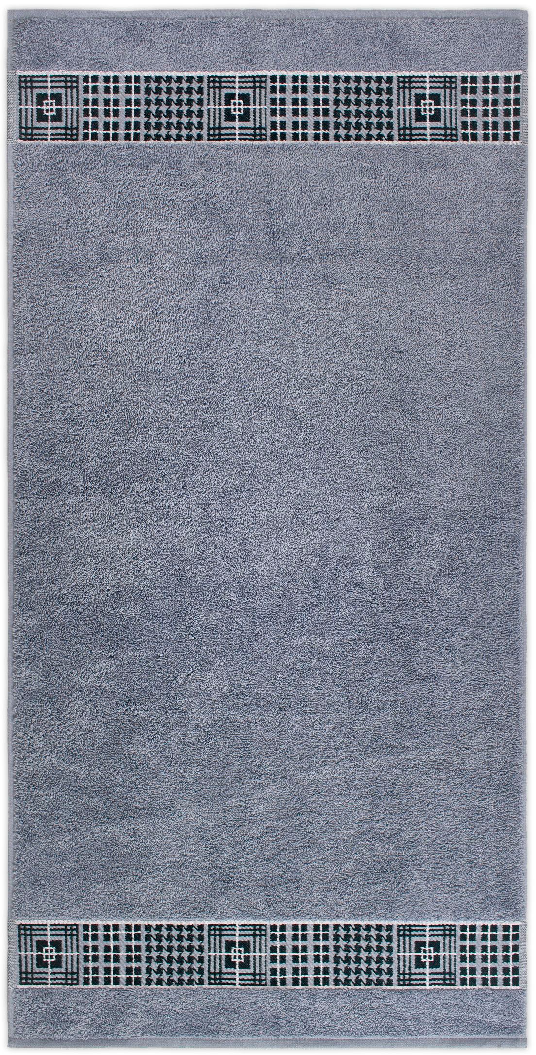 Möve for frottana Handtuch "Fjord" mit tollem Uni Karo günstig online kaufen