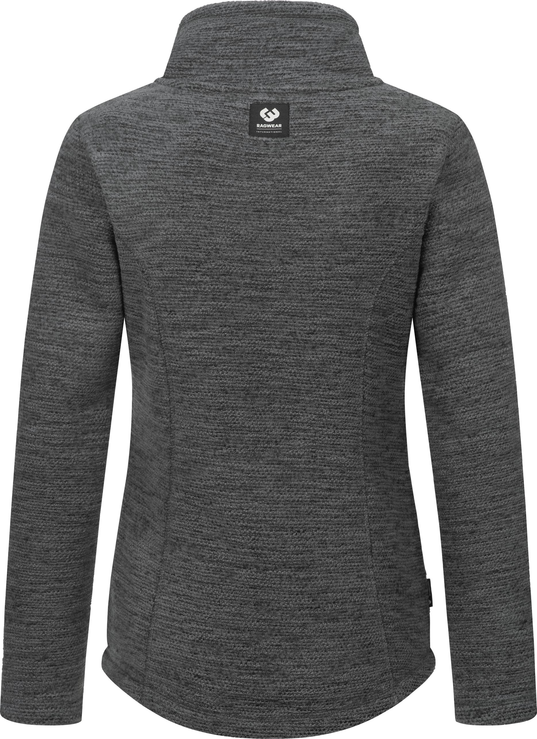 Ragwear Strickjacke »Liram Melange«, Kuschelige Übergangsjacke in Strick-Optik