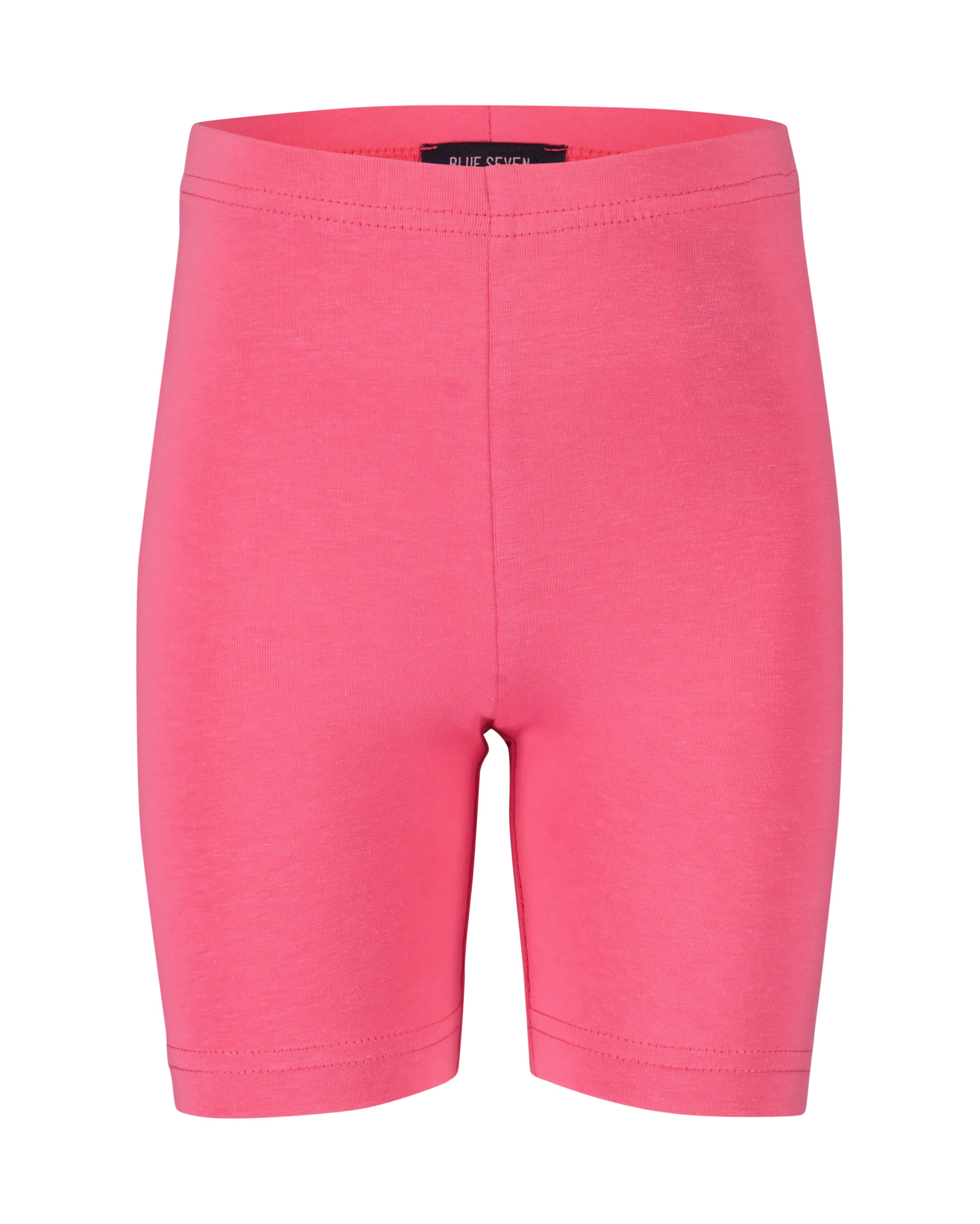 Radlerhose BLUE SEVEN, Mädchen, Gr. 116, N-Gr, pink, Jersey, Obermaterial: 95% Baumwolle, 5% Elasthan, unifarben, Basic kniefrei, Hosen Radlerhose
