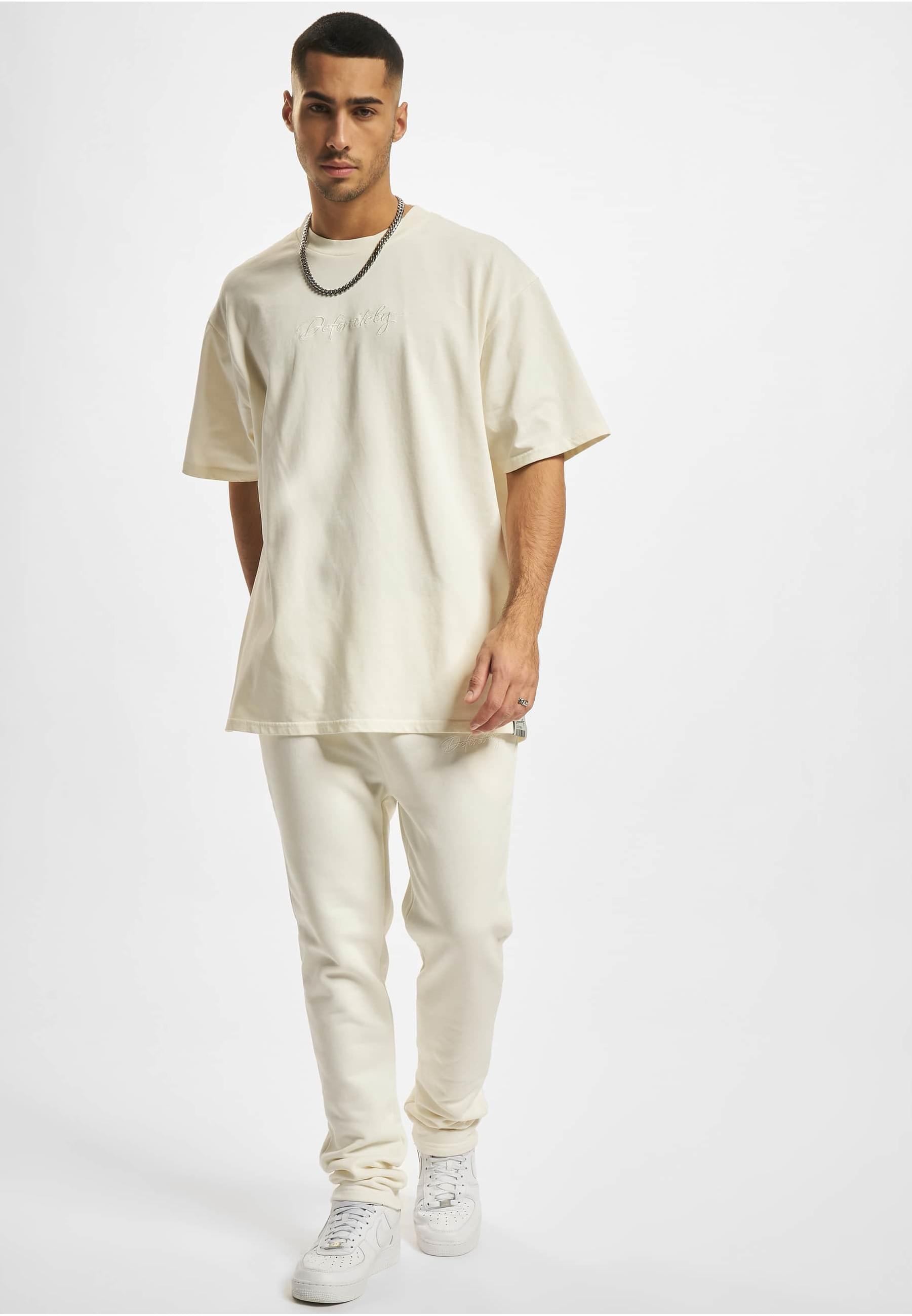DEF Stoffhose »DEF Herren DEF Left Leg Print Jogger«, (1 tlg.)