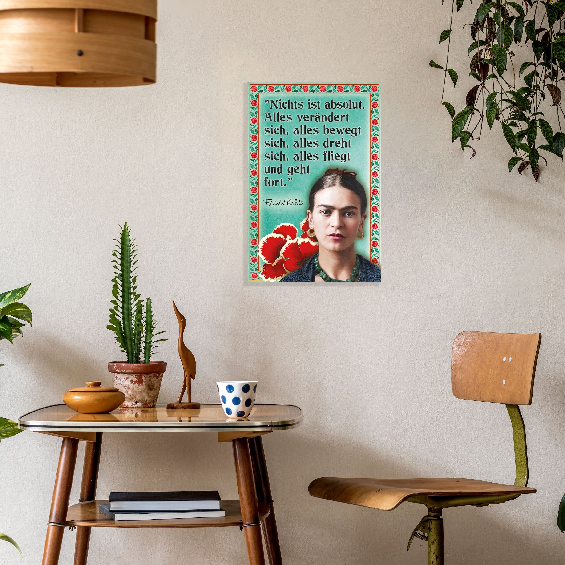 LuckyLinde Wanddekoobjekt "Frida Kahlo - Nichts ist absolut", (1 St.), Exkl günstig online kaufen