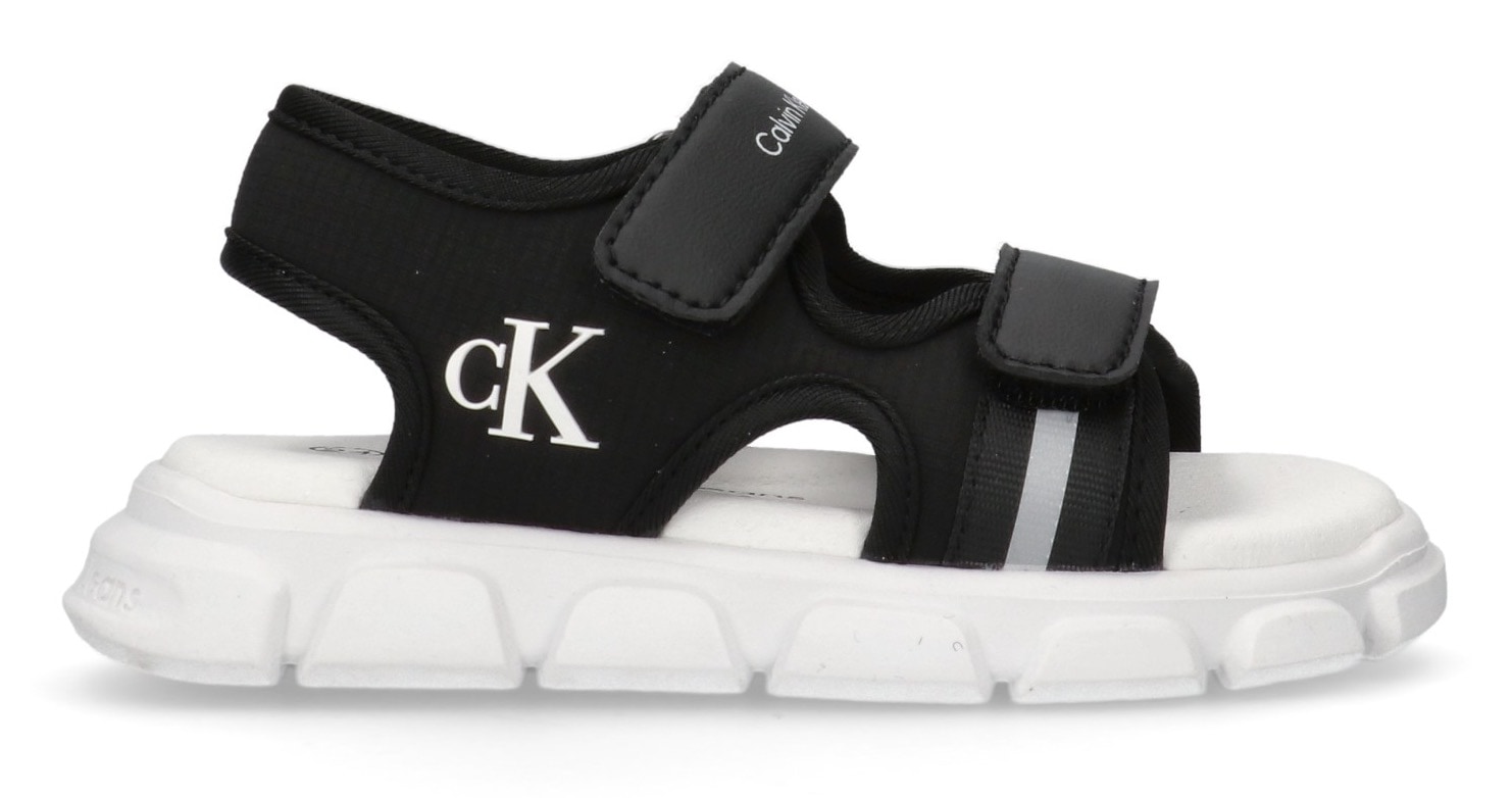 Calvin Klein Jeans Sandale, Plateausandale, Sandale, Klettschuh mit Klettverschluss