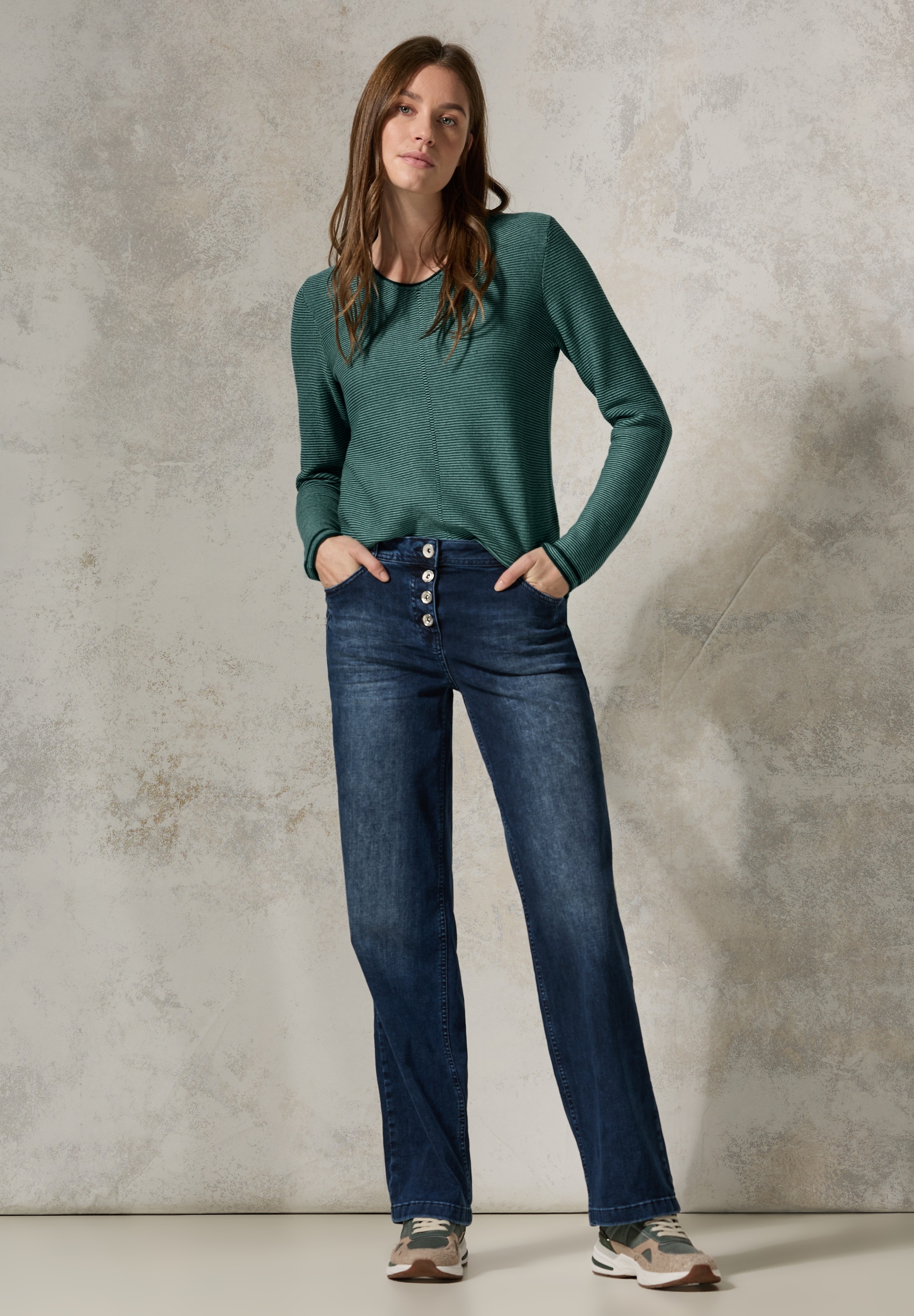 Cecil Strickpullover, Feinstrick