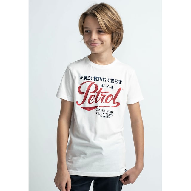 Petrol Industries T-Shirt »Classic Print« online kaufen | BAUR