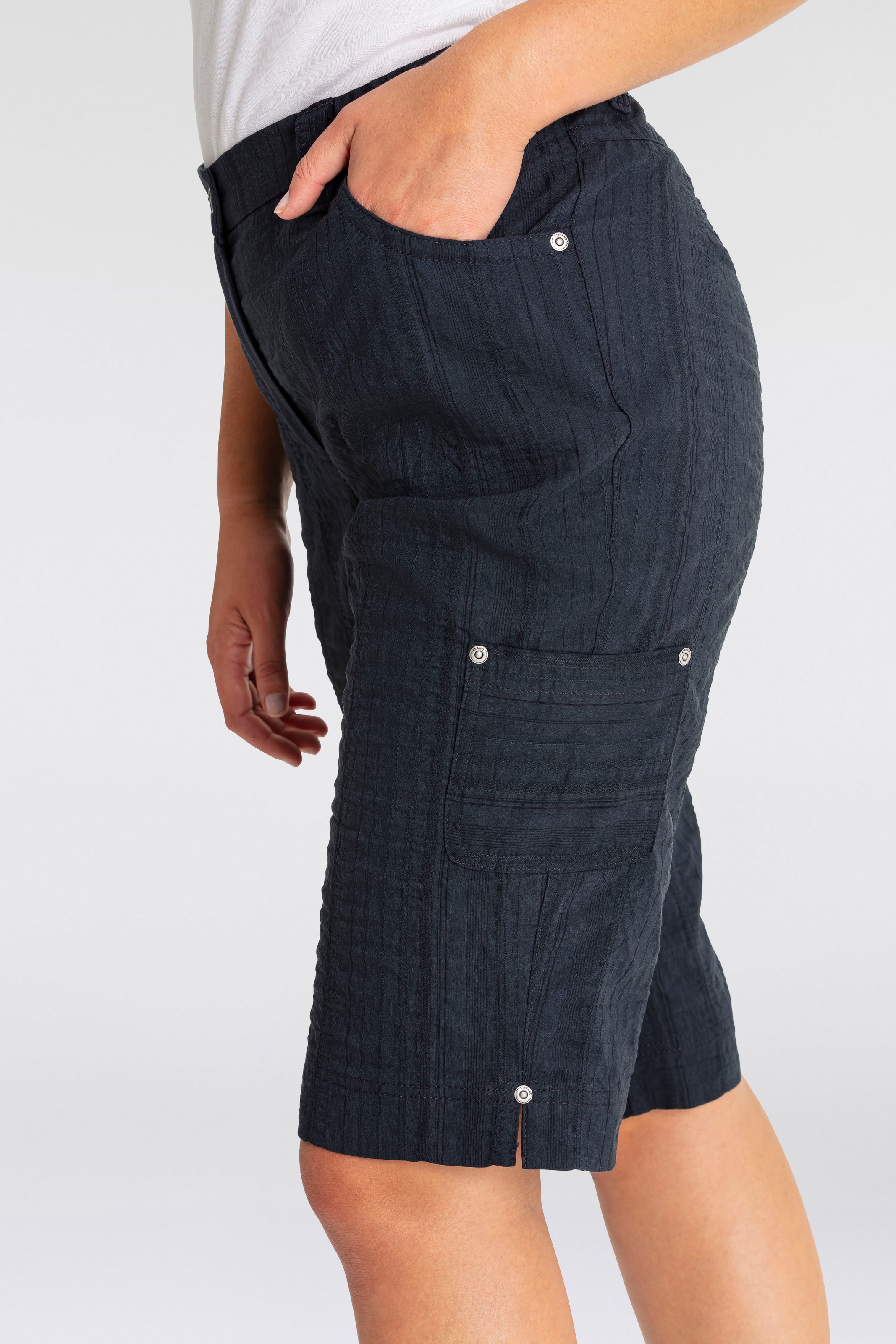 KjBRAND Bermudas "BETTY" Sommerhose Wash & Go günstig online kaufen