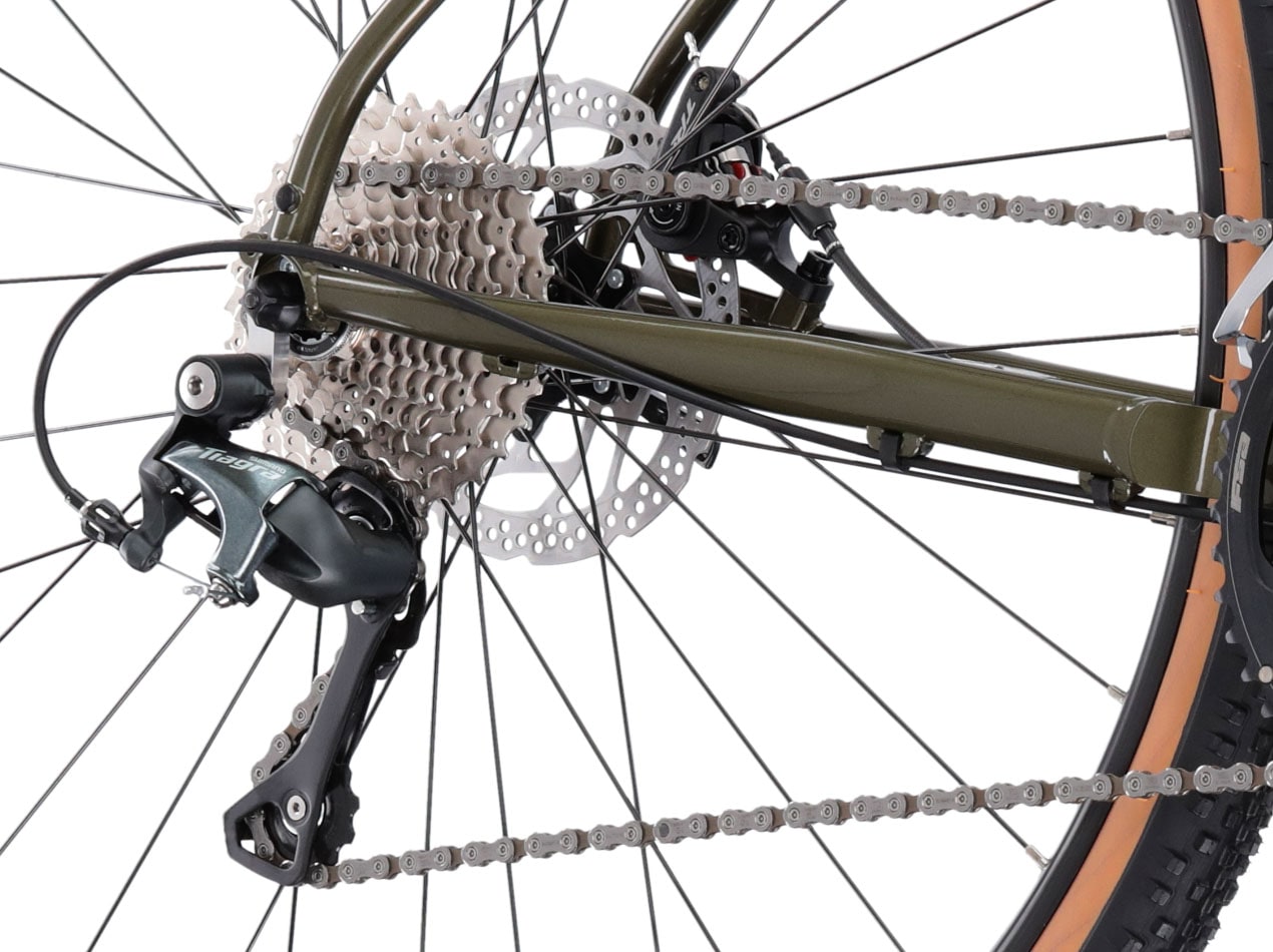 Kross Gravelbike »KROSS Gravelbike Esker 4.0 28" grün«, 20 Gang, Shimano, TIAGRA 4700 Schaltwerk, Kettenschaltung