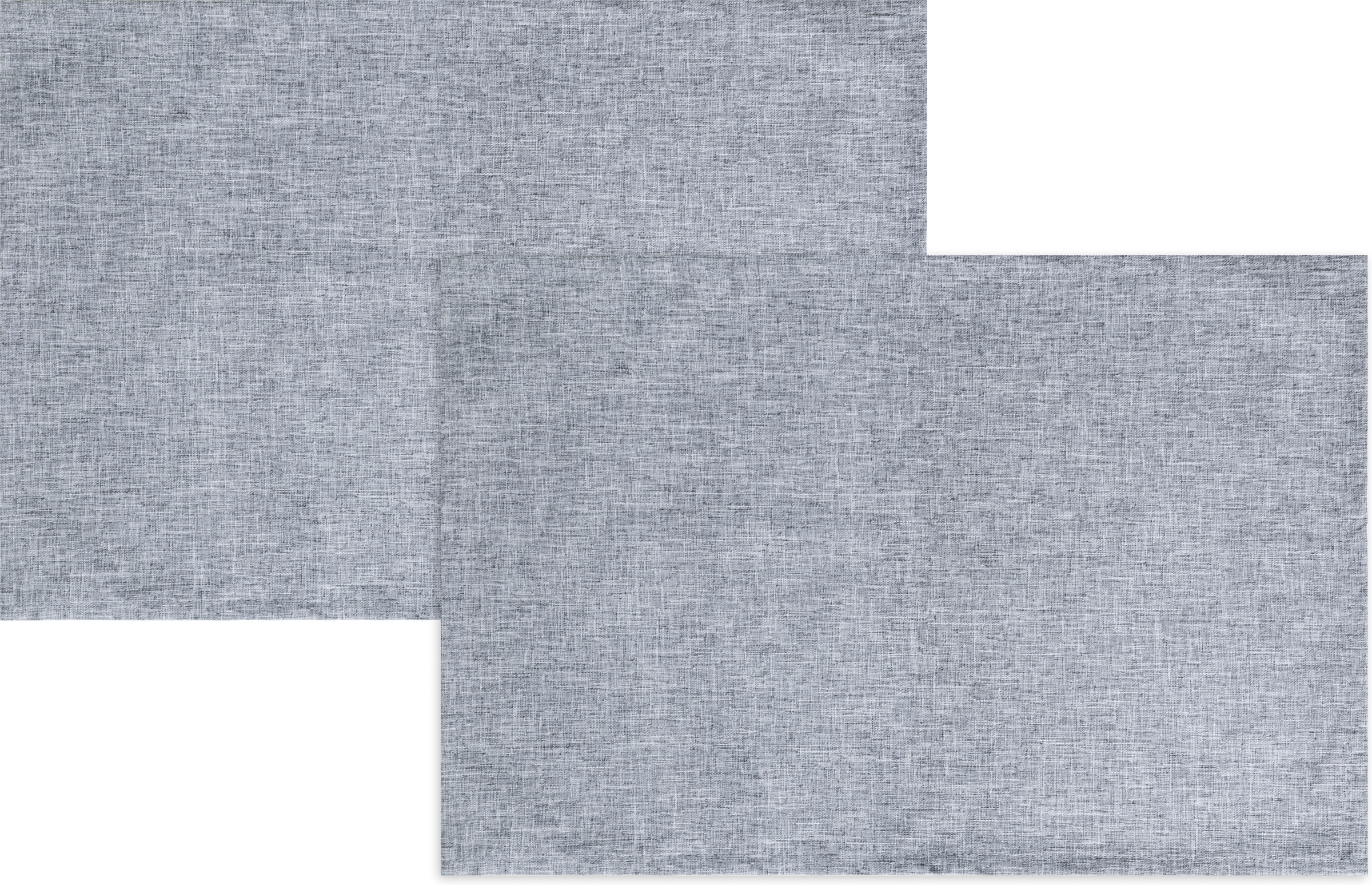 OTTO home Platzset "Ozzie, Leinenoptik, 2 Stück, weiche und flexible Materialqualität," Uni, strukturiert, Pflegeleicht, Praktisch,Dekoration, 30x45cm